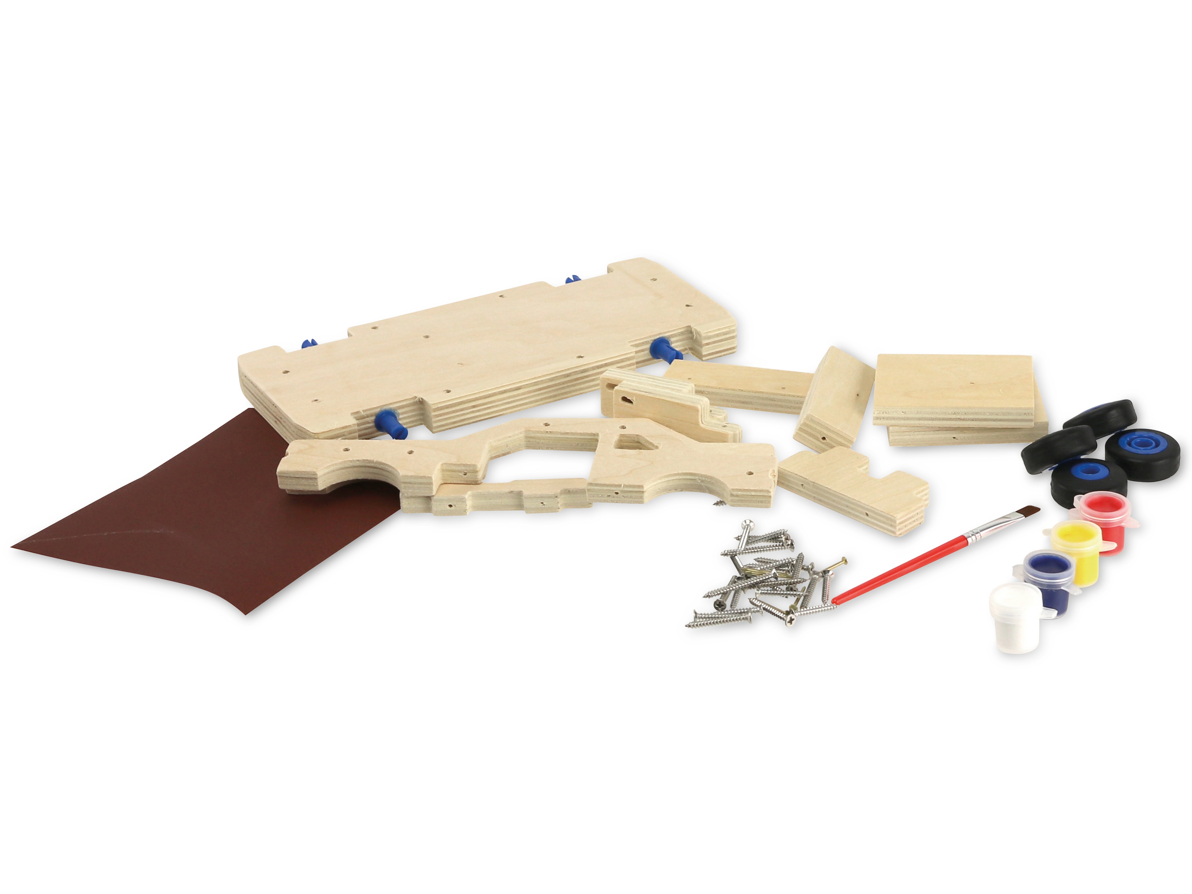 SOMADA Schlangenbohrer-Set Für Holz – 4-teilig Mit Durchmessern 1/2 Zoll, 5/8 Zoll, 3/4 Zoll & 2,5 Cm – Länge 16,5 Cm