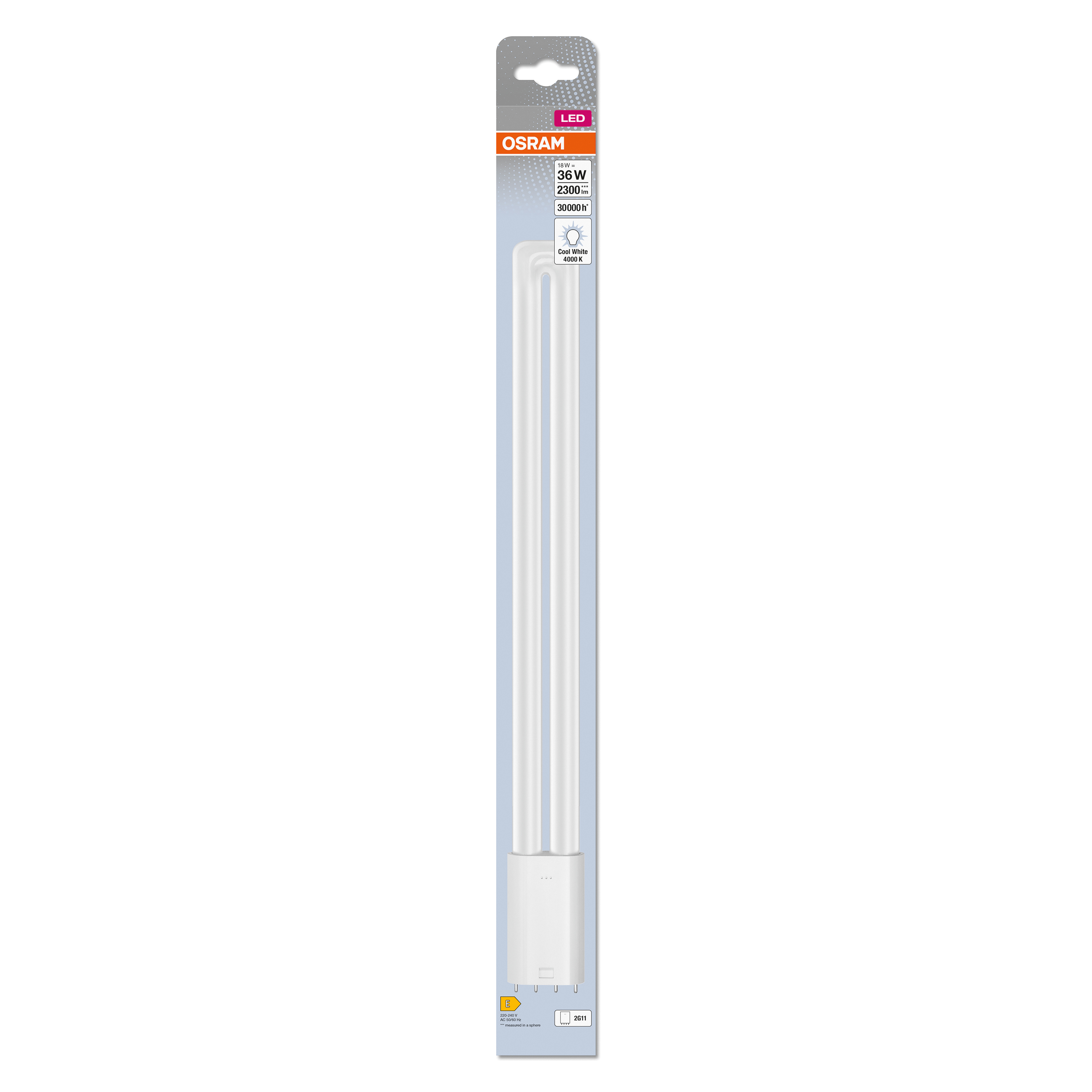 OSRAM LED-Lampe, Dulux L36, 2G11, EEK: E, 18W, 2300lm, 4000K OSRAM LED-Lampe, Dulux L36, 2G11, EEK: E, 18W, 2300lm, 4000K