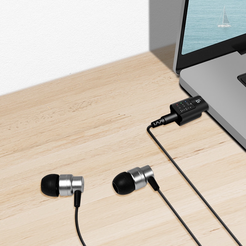LOGILINK USB-C-Audioadapter LOGILINK UA0424 DAC mit EQ USB-C/M zu 3,5mm/F