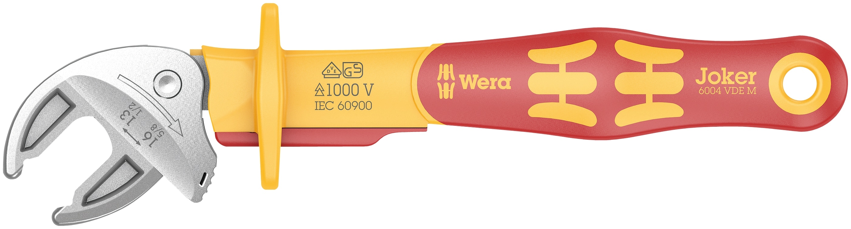WERA VDE-Maulschlüssel, 05020152001, 6004 Joker VDE M WERA VDE-Maulschlüssel, 05020152001, 6004 Joker VDE M