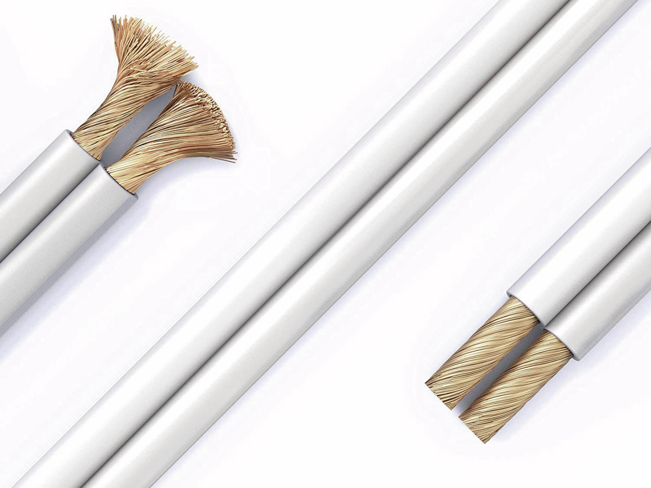 PURELINK Lautsprecherkabel, 2x2,5 mm², 30 m, weiß, OFC PURELINK Lautsprecherkabel, 2x2,5 mm², 30 m, weiß, OFC