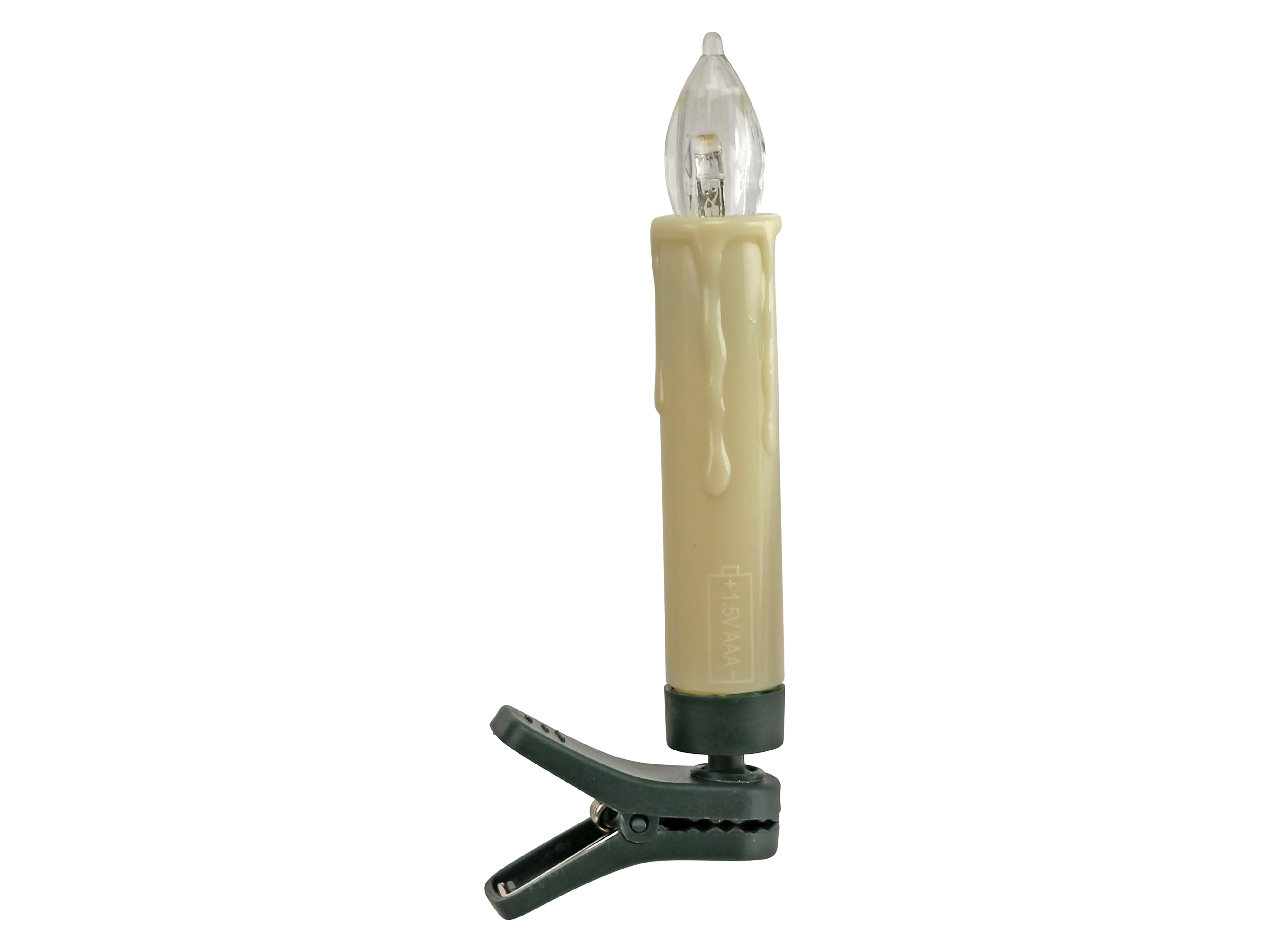 Kabellose LED-Baumkerzen, warmweiß, RGB, Dimmbar, Flackerfunktion, 15 Stück Kabellose LED-Christbaumkerzen, warmweiß, RGB, Dimmbar, Flackerfunktion, 15 Stück