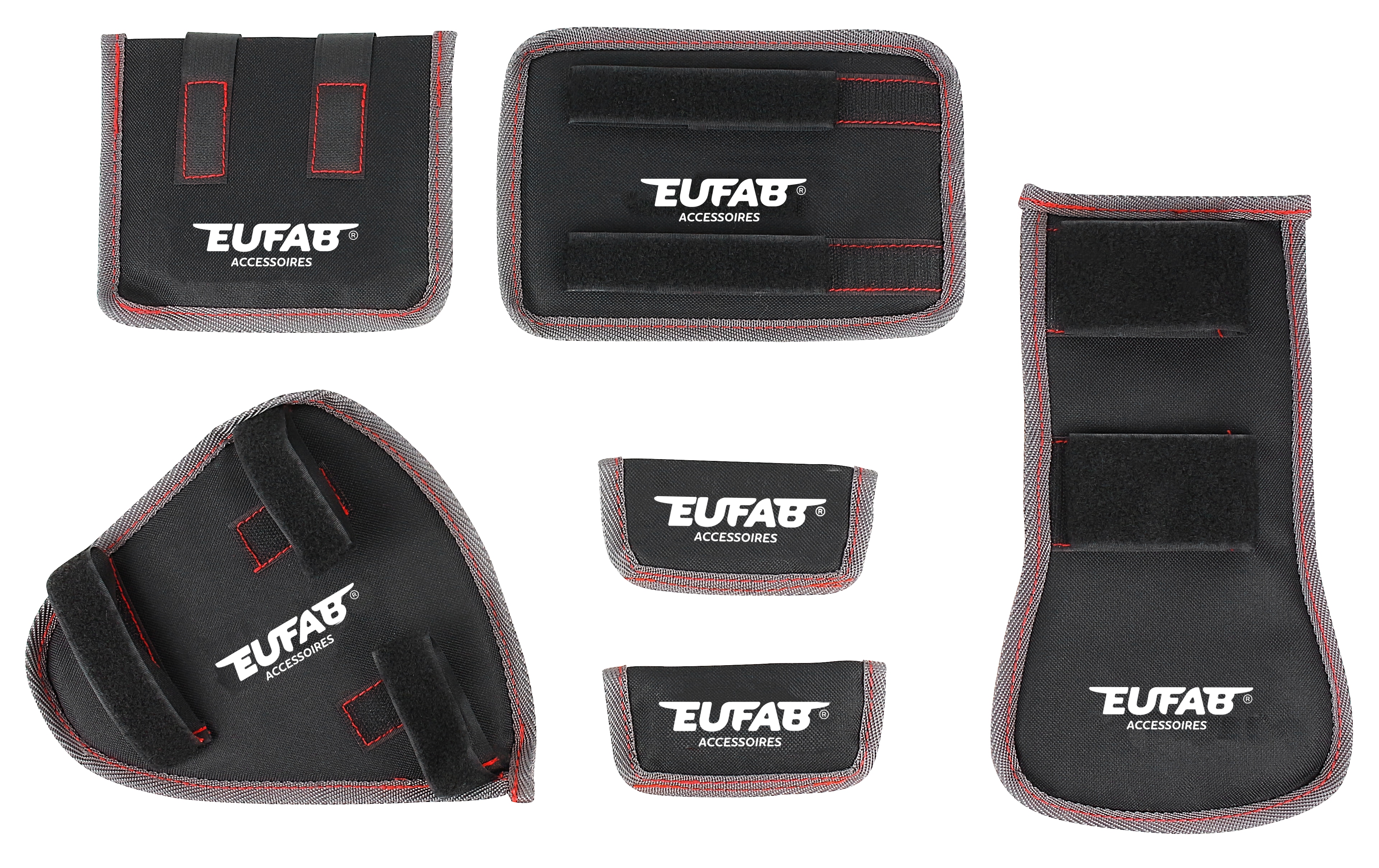 EUFAB Fahrrad-Transportschutz, 11242, 6-teilig EUFAB Fahrrad-Transportschutz, 11242, 6-teilig