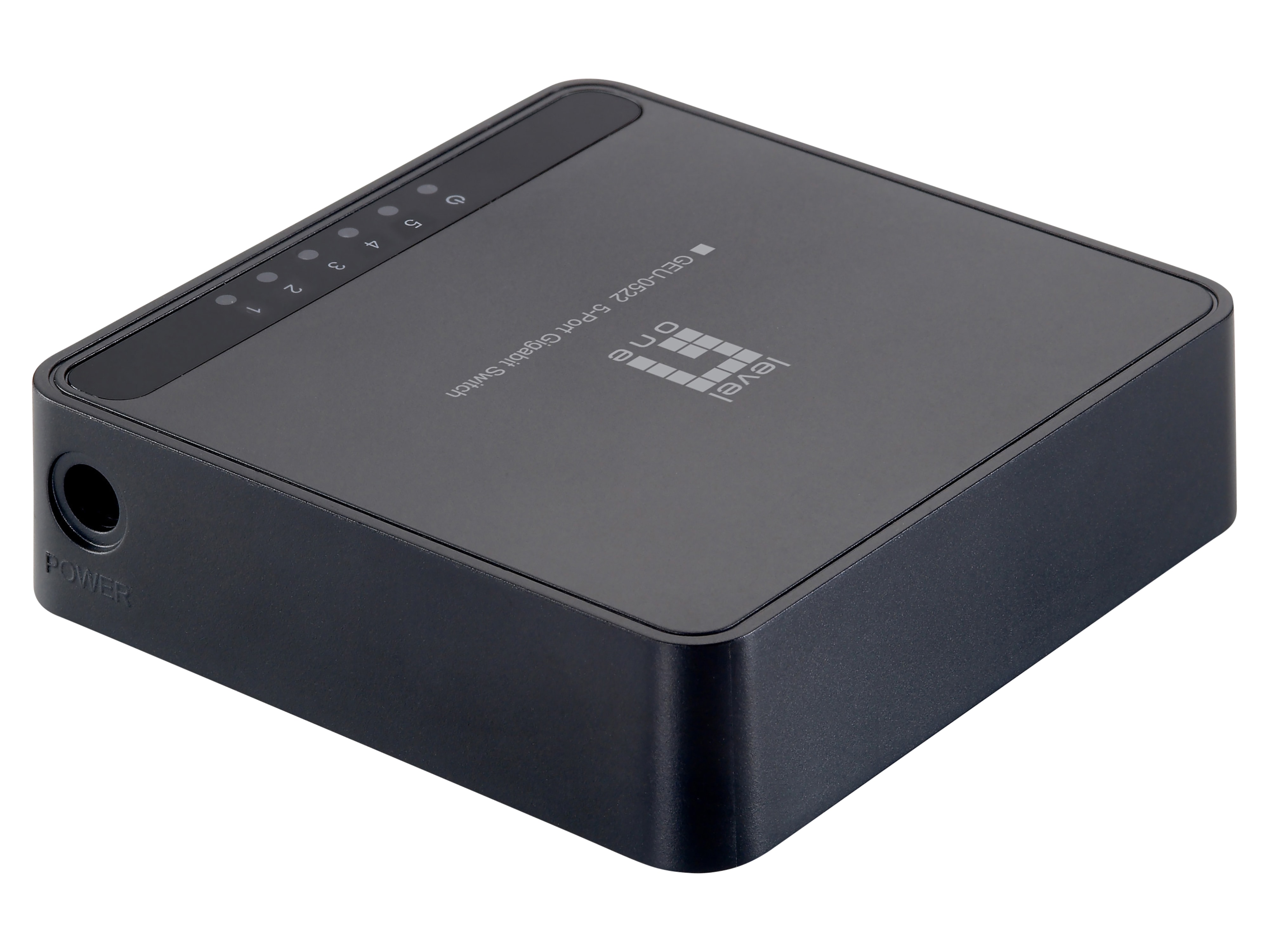 LEVEL ONE Gigabit-Switch GEU-0522 5-Port