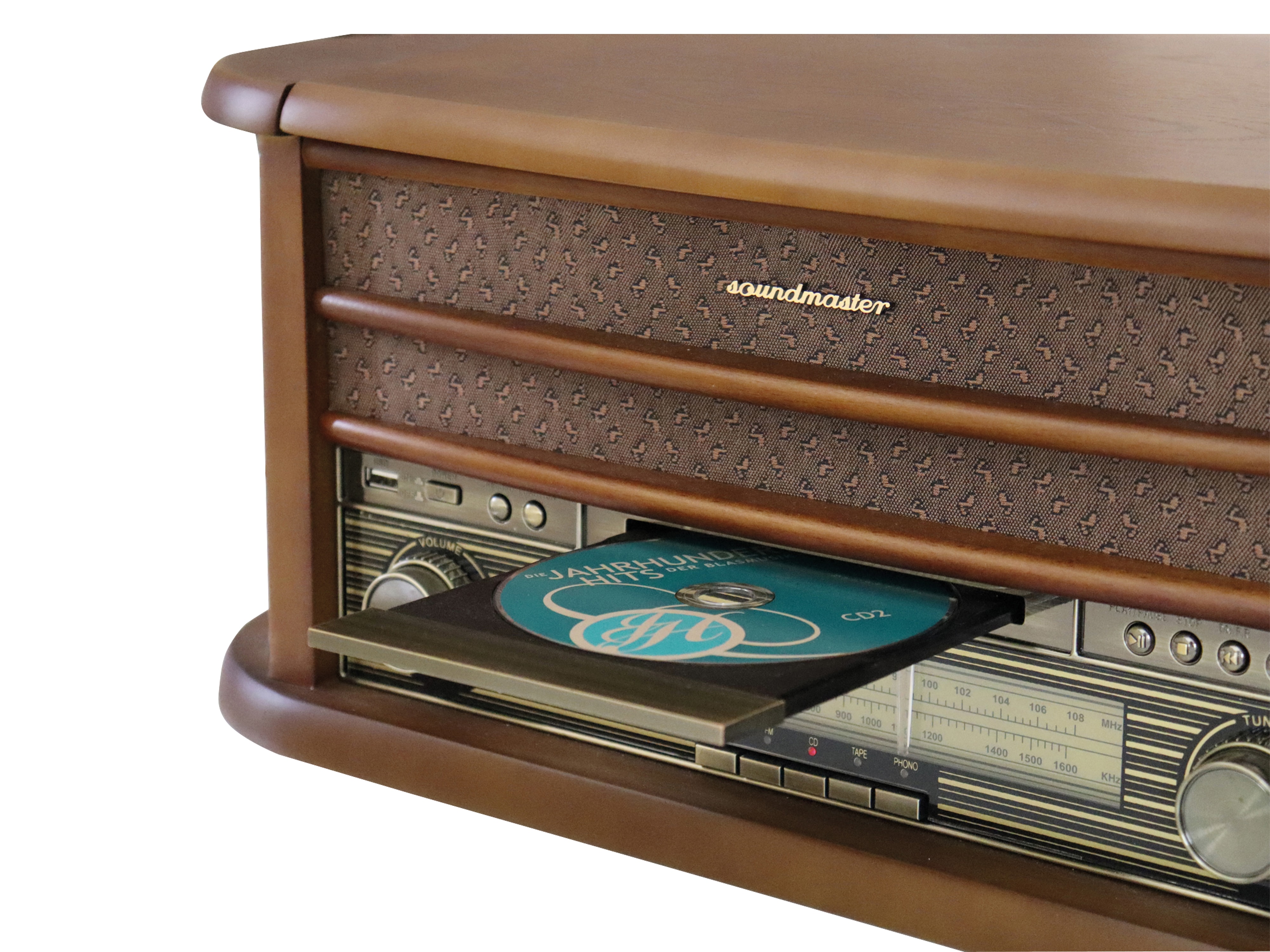 SOUNDMASTER Stereoanlage NR560, Nostalgie