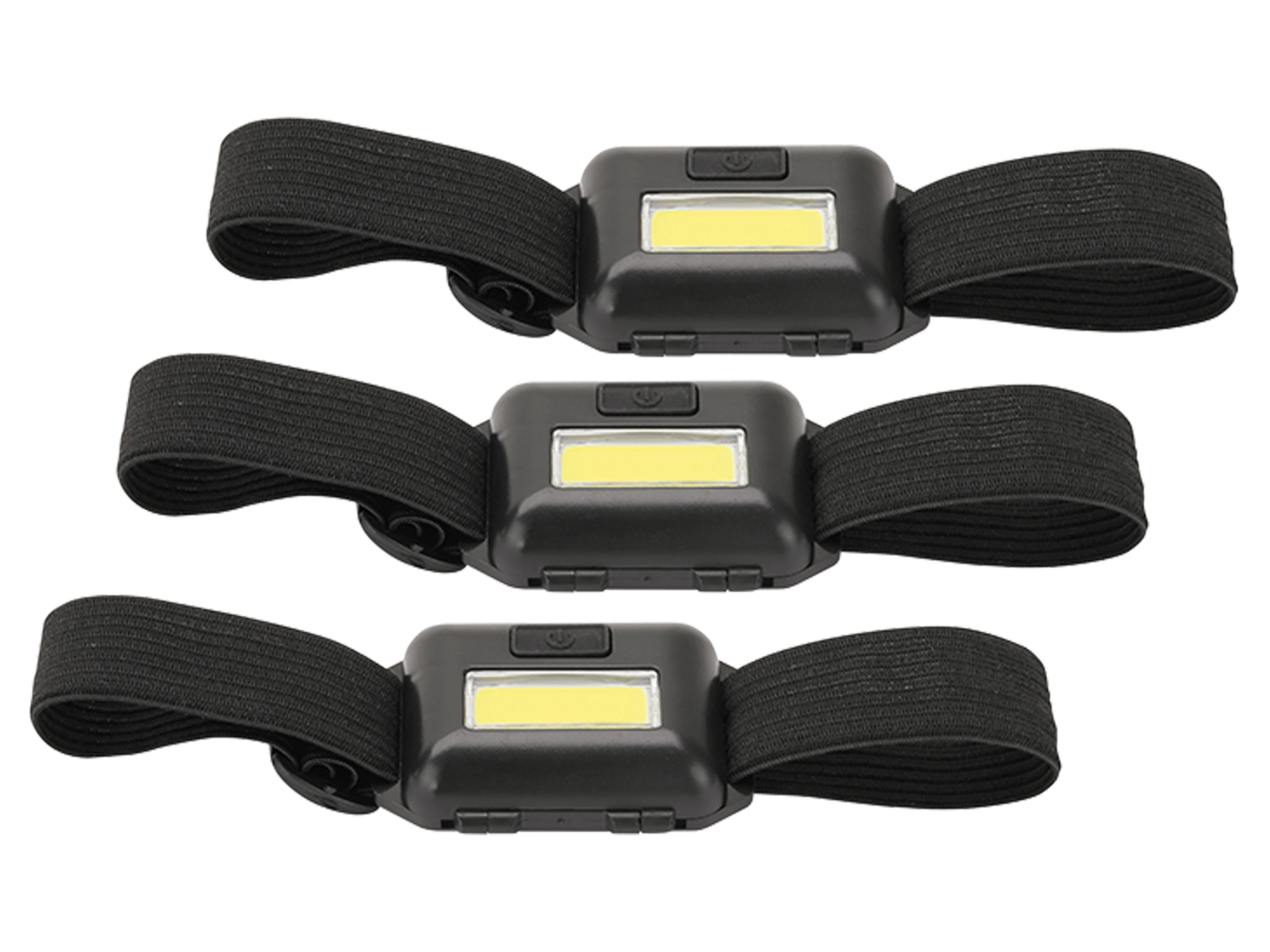 SINTRON Gear LED-Stirnlampe 207904, 3 W, COB, 3 Stück SINTRON Gear LED-Stirnlampe 207904, 3 W, COB, 3 Stück