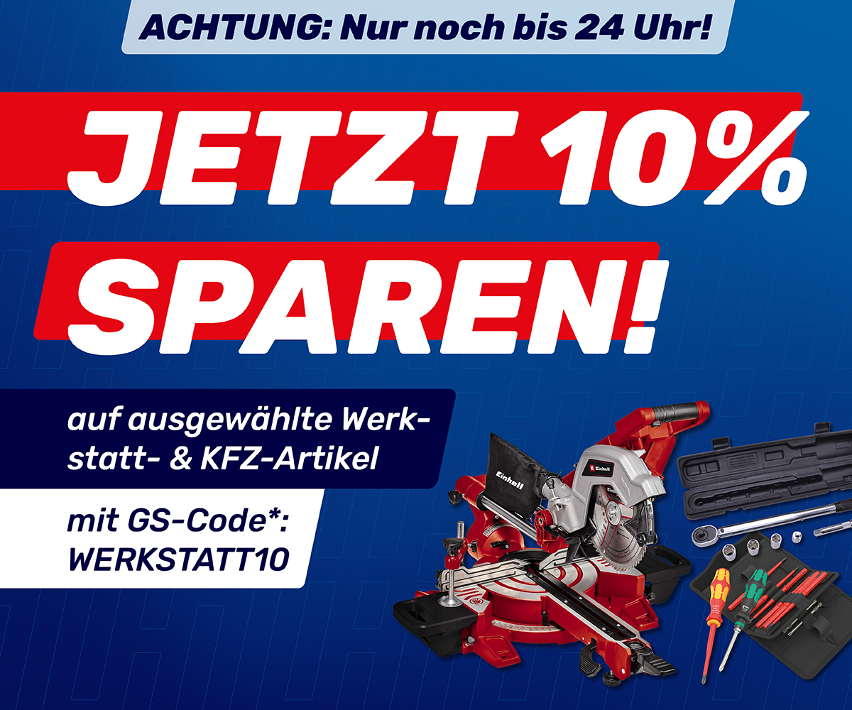 Jetzt 10% sparen!