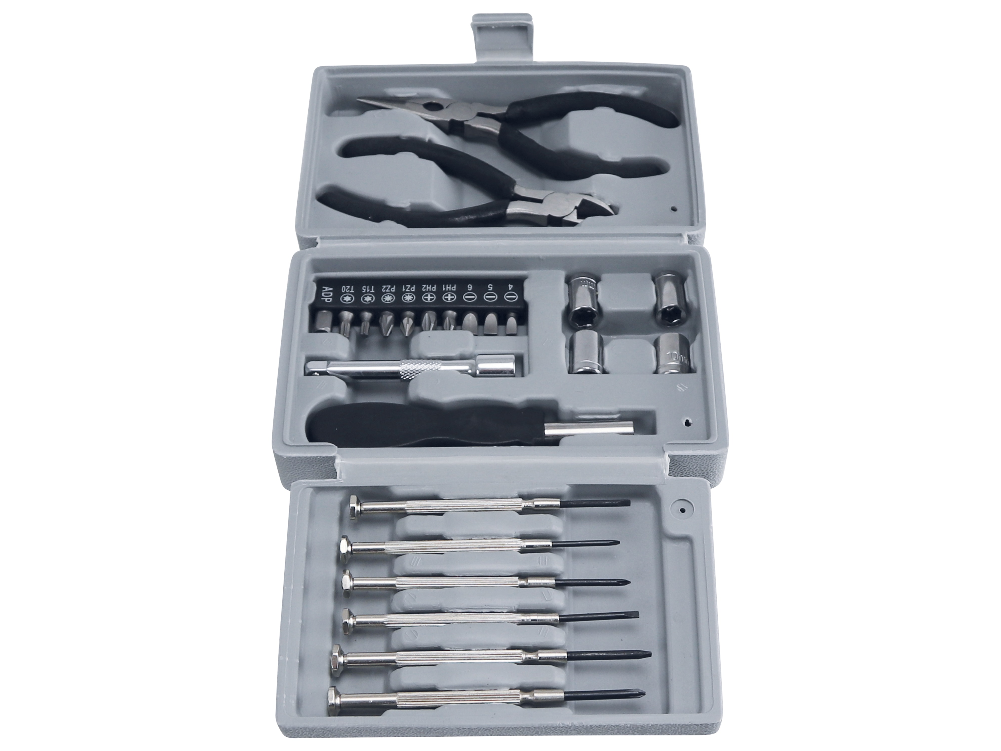 DAYTOOLS Werkzeug-Set mit Kunststoffbox, 25-teilig DAYTOOLS Werkzeug-Set mit Kunststoffbox, 25-teilig