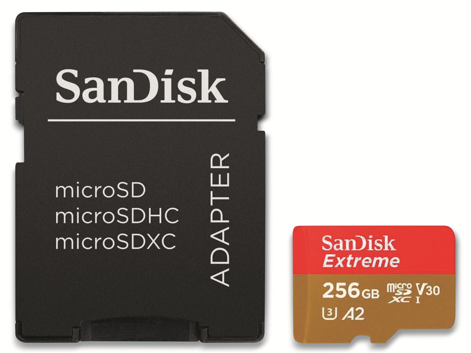 SanDisk microSDXC Speicherkarte Ultra Extreme, 256 GB, UHS-I U3