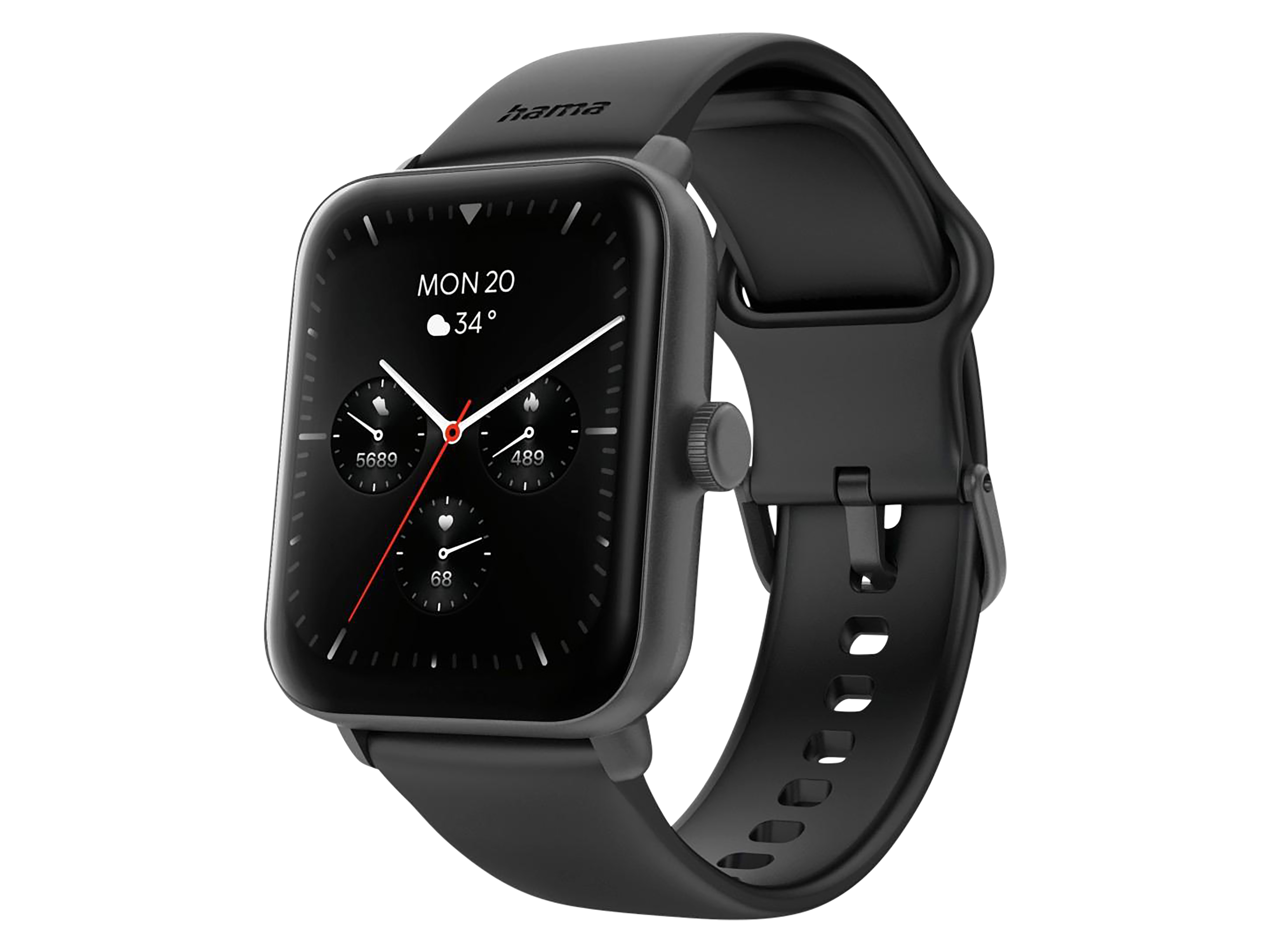 HAMA Smartwatch 6010 schwarz HAMA Smartwatch 6010 schwarz