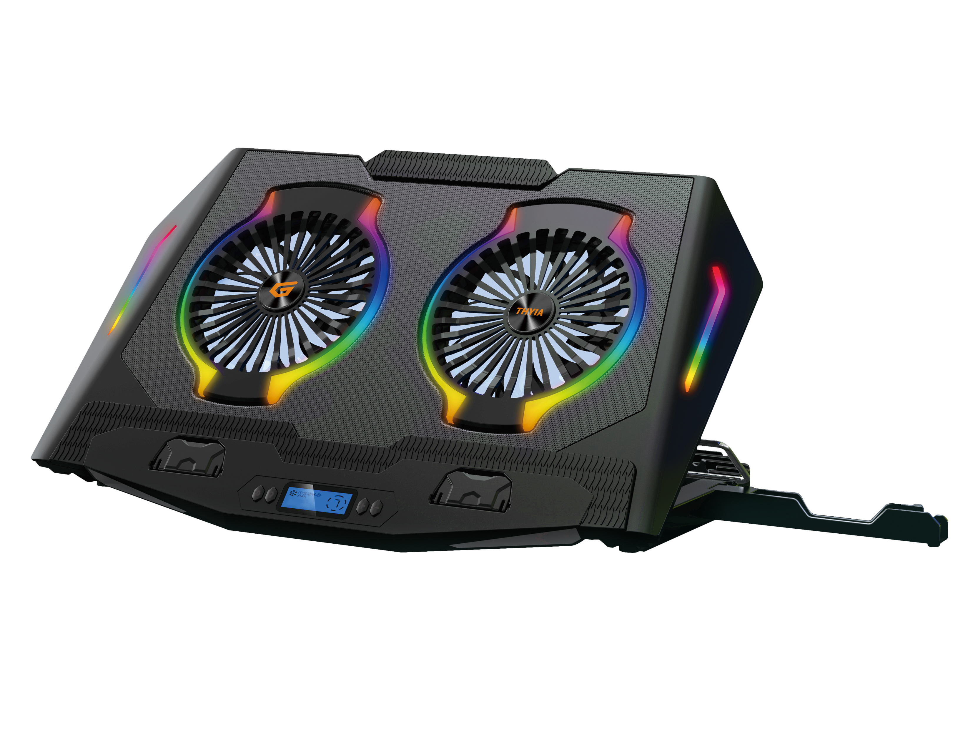 CONCEPTRONIC 2-Fan Cooling Pad 43,2 cm (17.0"), Gaming