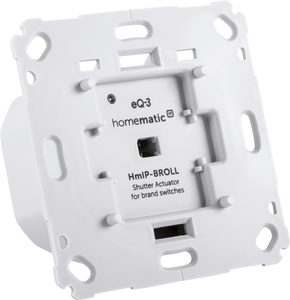 HOMEMATIC IP Starterset Rollladensteuerung für 4 Rollläden oder Markisen HOMEMATIC IP Starterset Beschattung + 2x Rollladenaktor + 2x Wippe