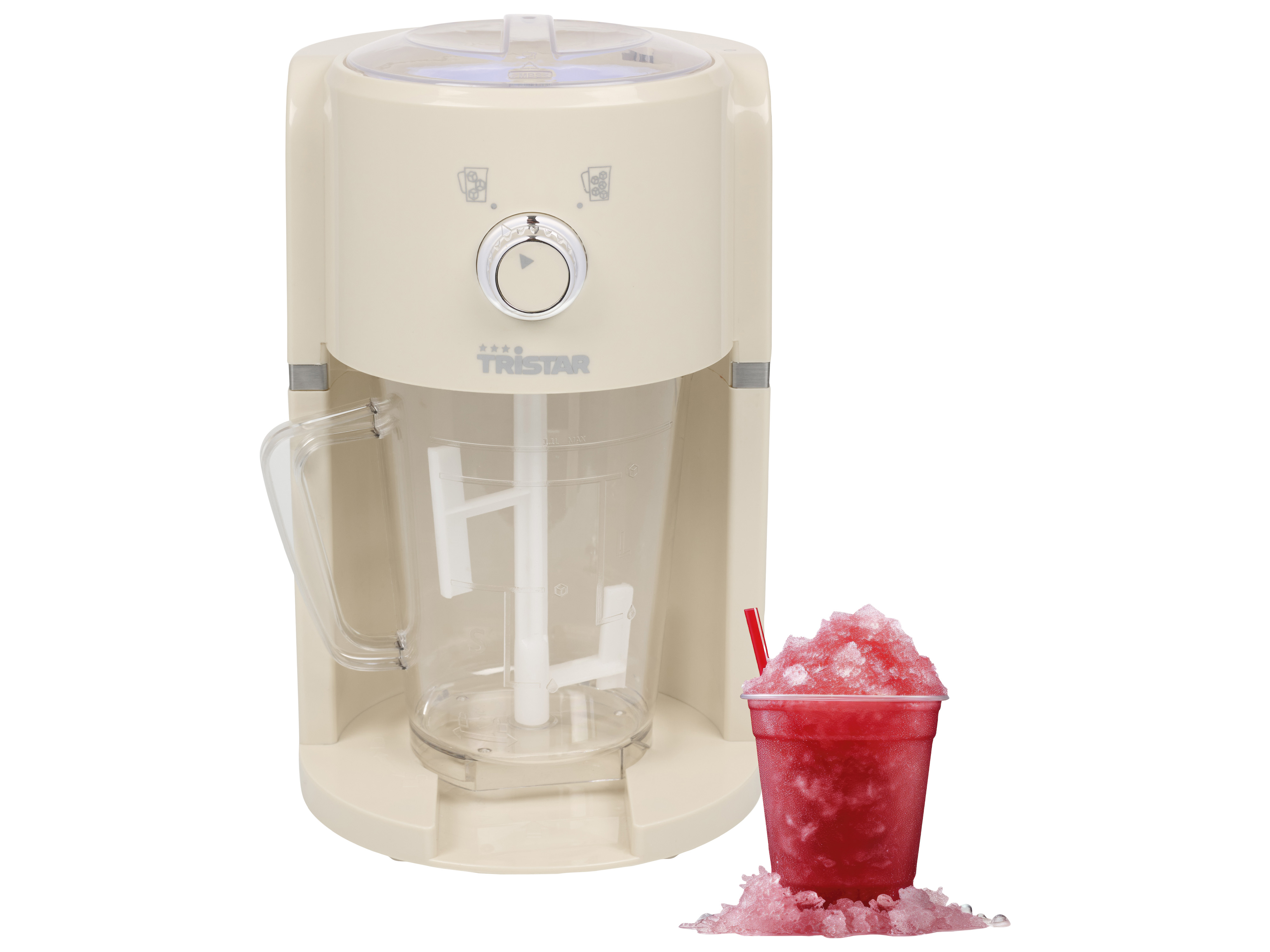 TRISTAR Slush-Eismaschine KD-7310, Slushy Maker, leistungsstarker 30W-Motor TRISTAR Slush-Eismaschine KD-7310, Slushy Maker, leistungsstarker 30W-Motor
