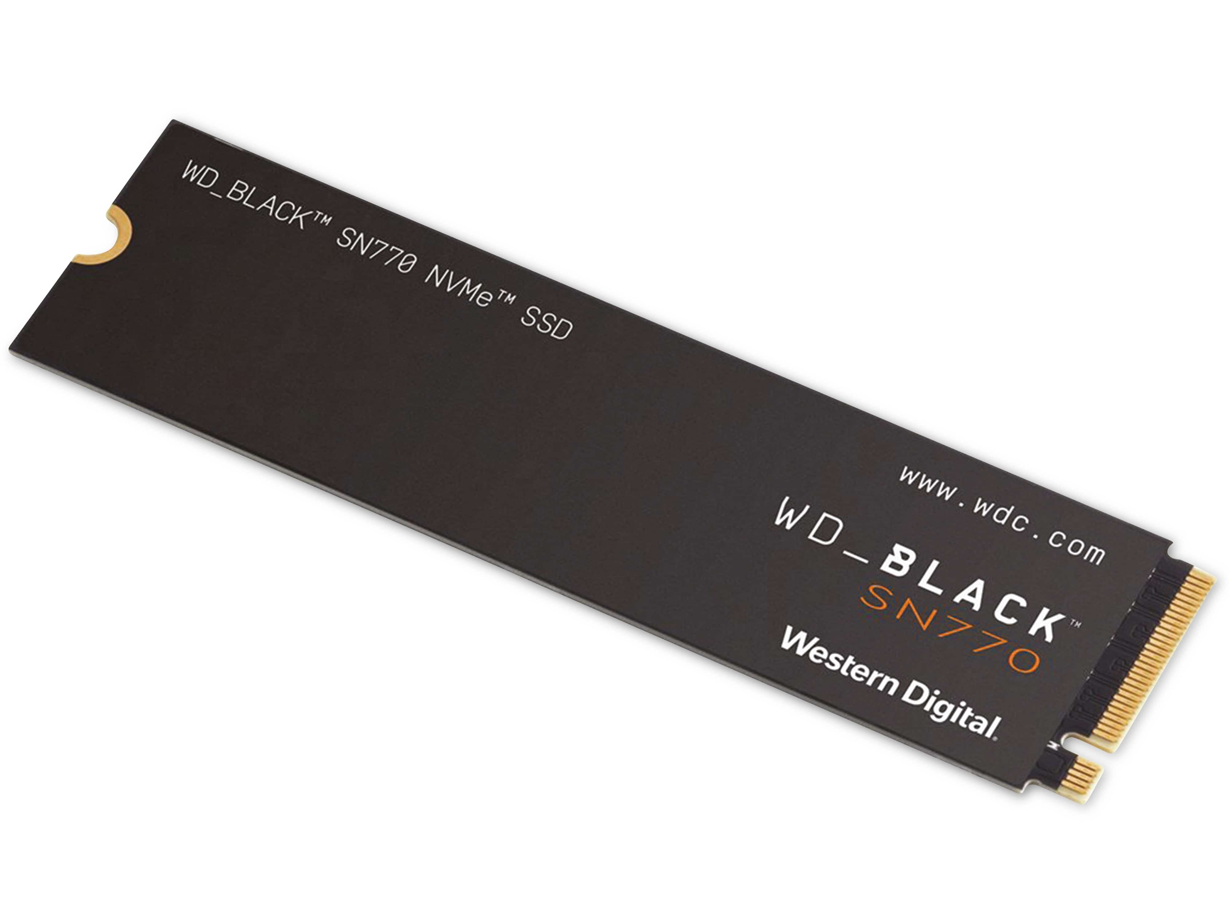 WESTERN DIGITAL M.2 SSD WD Black SN770, 1 TB, NVMe, intern