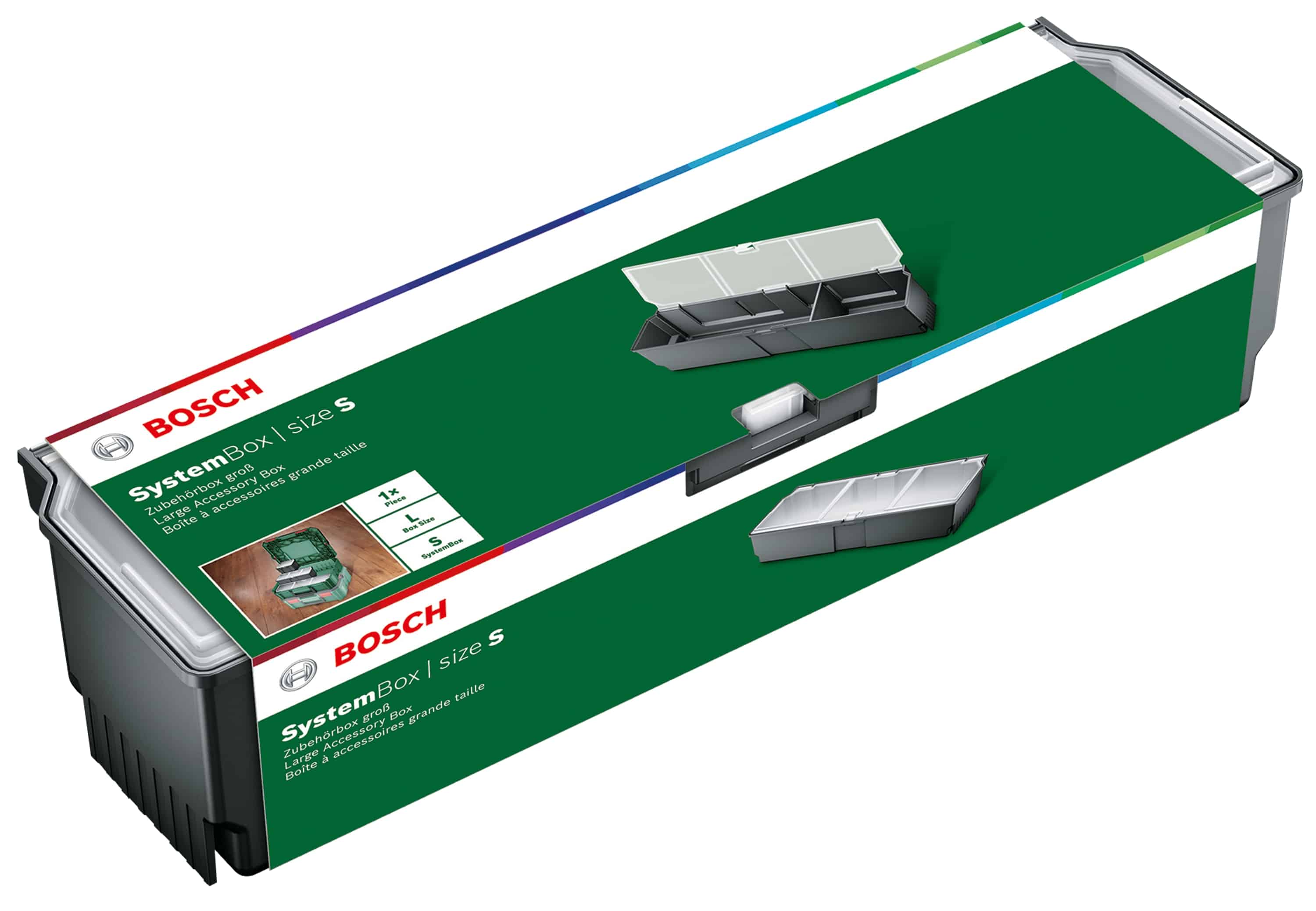 BOSCH Große Zubehörbox für SystemBox Größe S, 1600A016CW