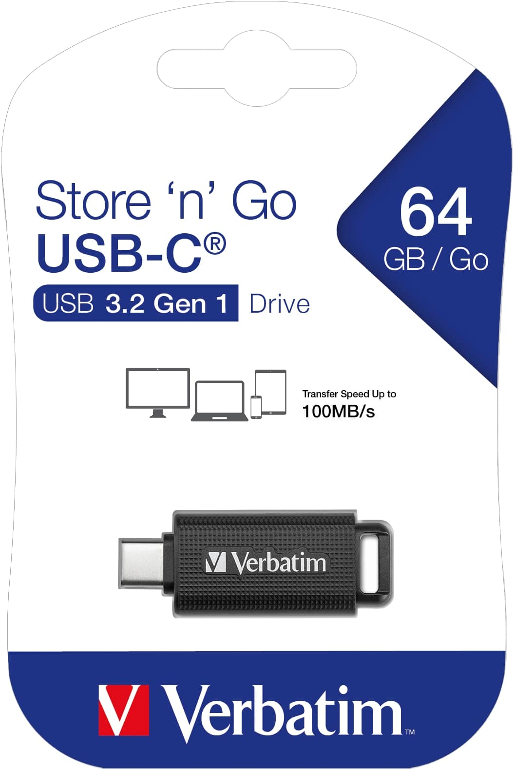 VERBATIM USB-3.2-Stick USB-C 64GB VERBATIM USB-3.2-Stick USB-C 64GB