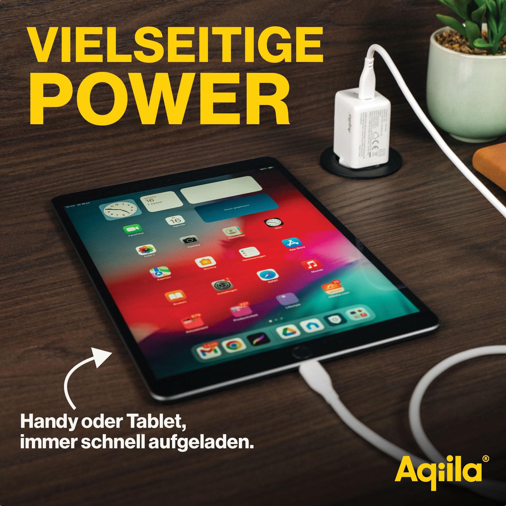 AQIILA USB-Lader Chargebird W2, 45 W, 2-fach, 2x USB-C, weiß AQIILA USB-Lader Chargebird W2, 45 W, 2-fach, 2x USB-C, weiß