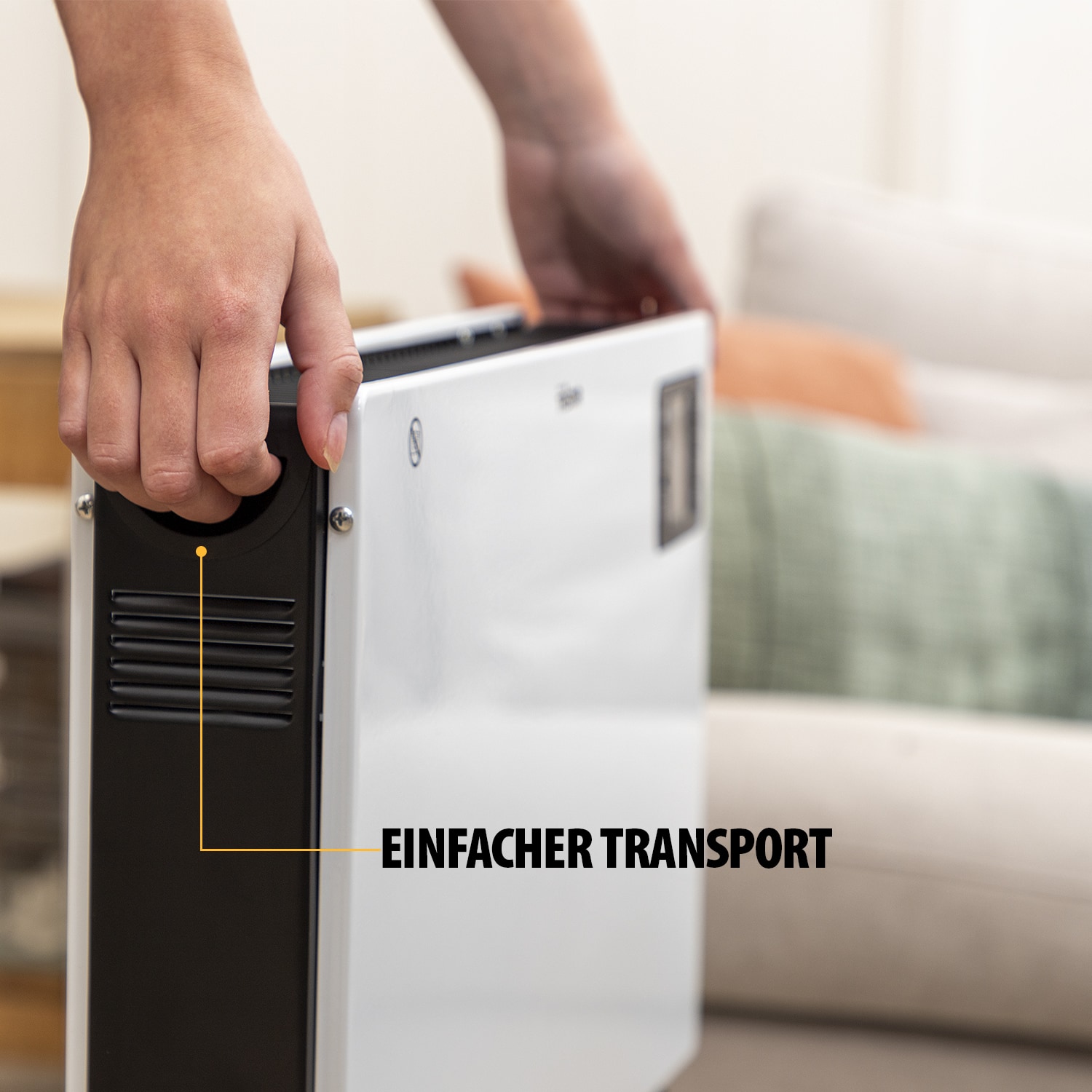 TRISTAR Konvektorheizung KA-5819, 3 Stufen, Wi-Fi, 2000 W, weiß