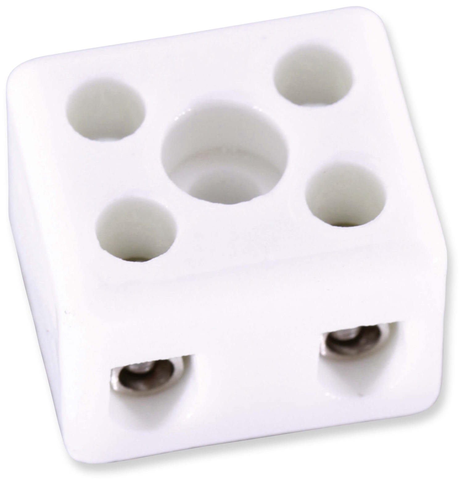 BLANKO Porzellan-Klemme, 2-polig BLANKO Porzellan-Klemme, 2-polig