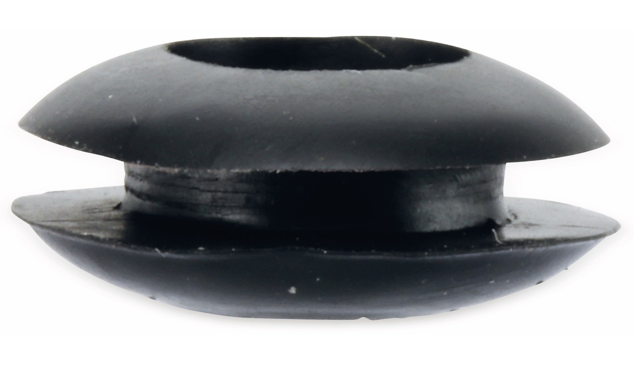 Durchführungstülle, Gummi, 8/15 mm, schwarz, 10 St.