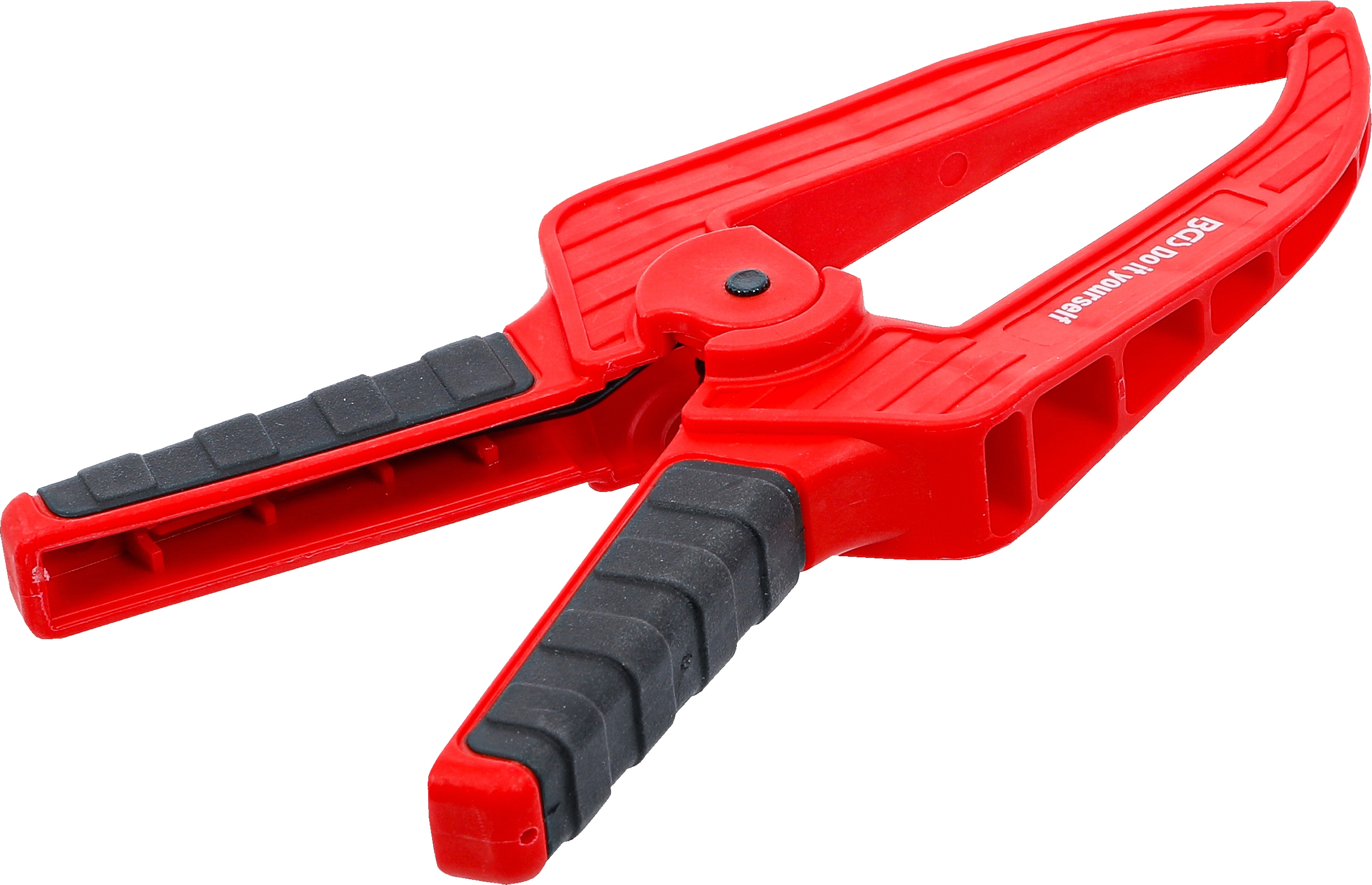 BGS TECHNIC Spitz-Leimzwinge 59835, 225 mm, rot/schwarz