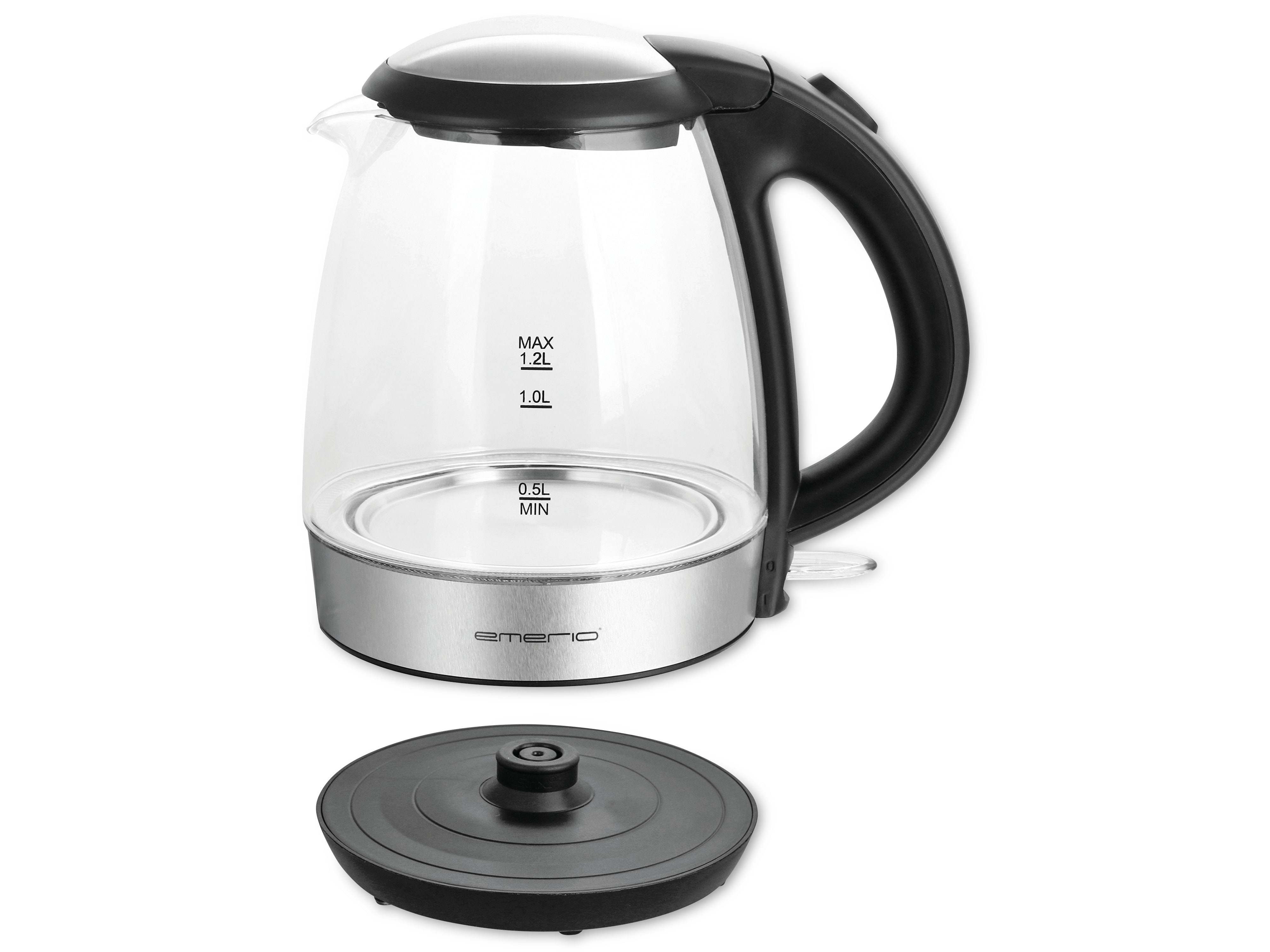 EMERIO Wasserkocher WK-125145, 1,2 L, 2200 W EMERIO Wasserkocher WK-125145, 1,2 L, 2200 W