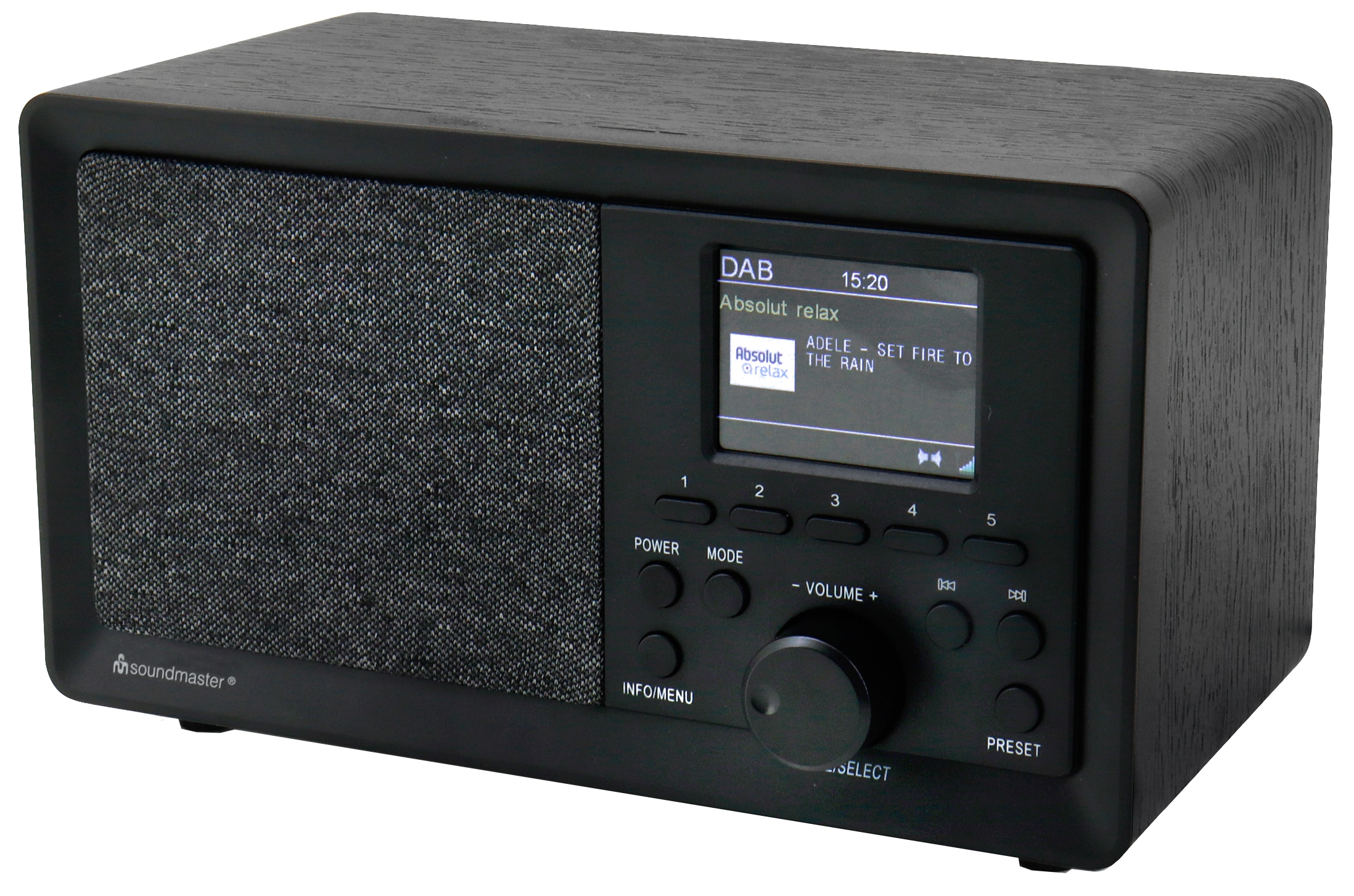 SOUNDMASTER DAB+/UKW-RDS Radio DAB350SW SOUNDMASTER DAB+/UKW-RDS Radio DAB350BR