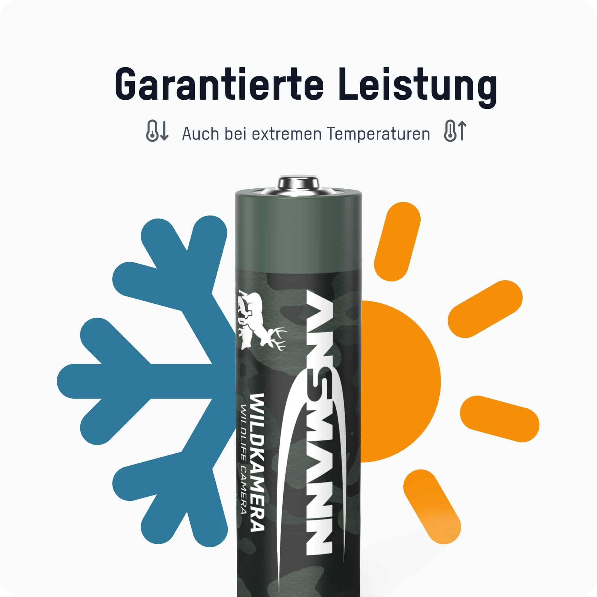 ANSMANN Akku Mignon AA Typ 2100, für Wildkamera, 4 Stück ANSMANN Akku Mignon AA Typ 2100, für Wildkamera, 4 Stück