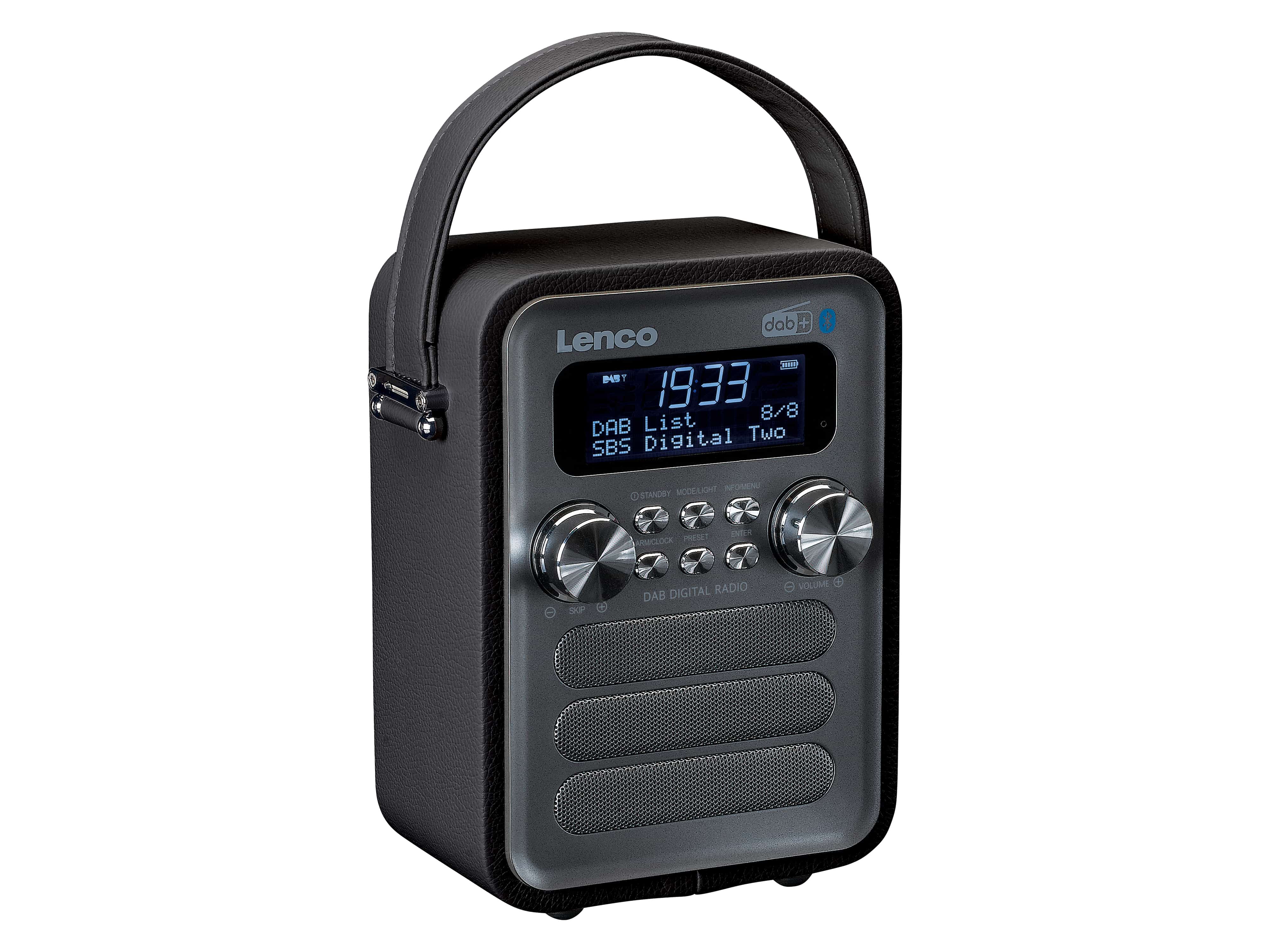 LENCO UKW Radio, CD-Player, USB-Wiedergabe, tragbar, schwarz LENCO UKW Radio, tragbar, CD-Player, USB-Wiedergabe, schwarz