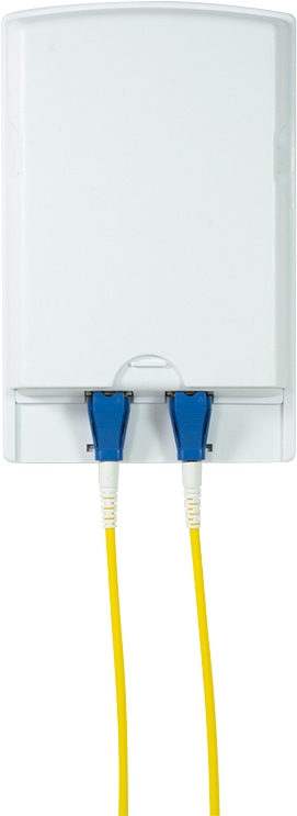 LOGILINK LWL-Anschlussdose FB1001, 2-fach, Aufputz, weiß