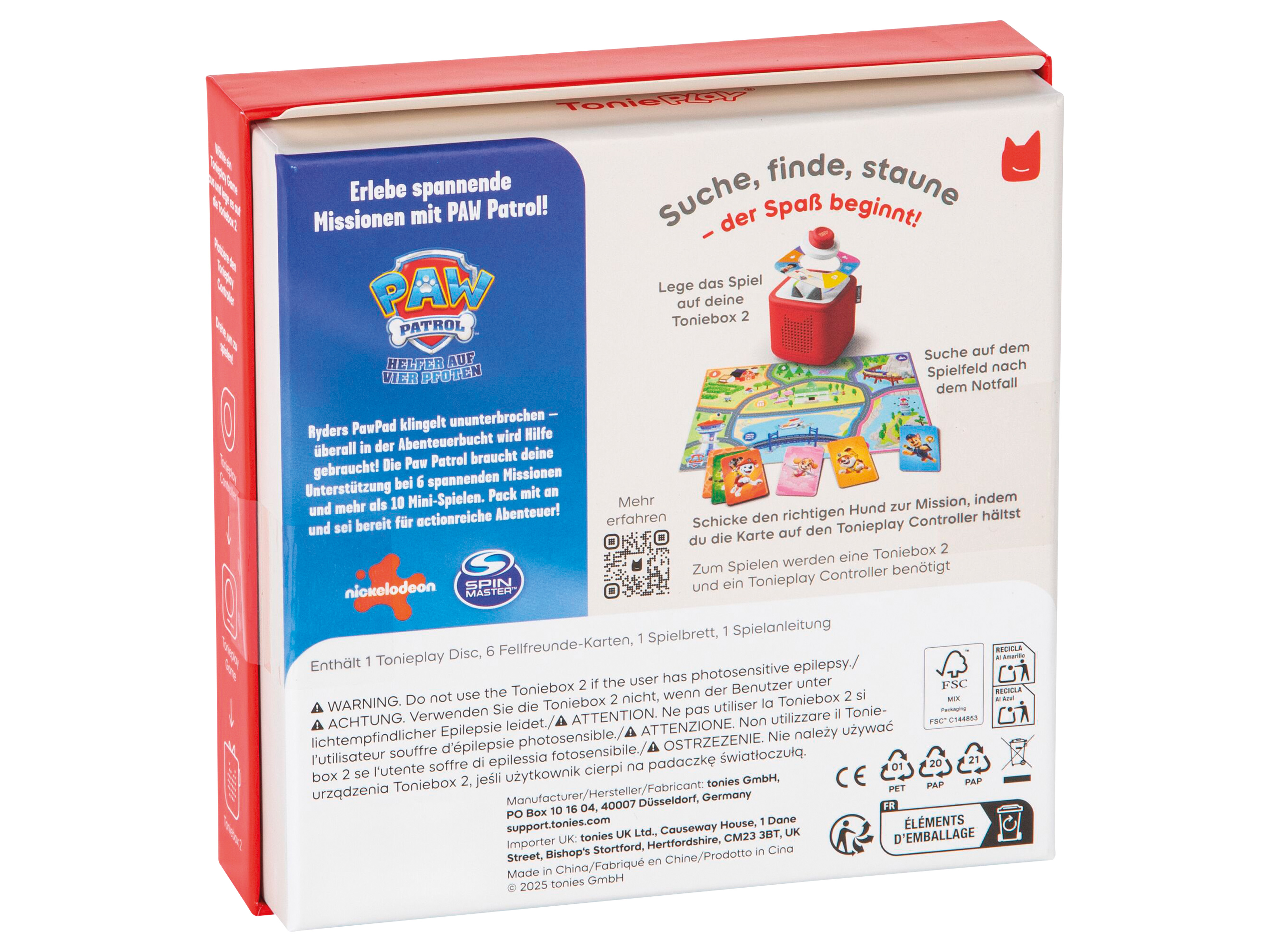 TONIES Toniebox 2 Starter-Set, Wolkenrosa, ab 1 Jahr, Bluetooth TONIES Toniebox 2 Starter-Set, Wolkenrosa, ab 1 Jahr, Bluetooth