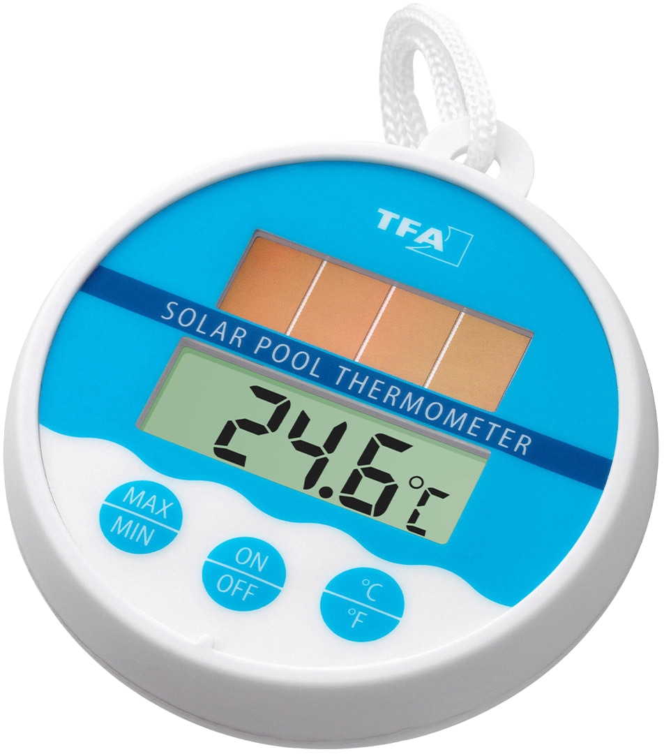 TFA Solar-Poolthermometer, digital, 30.1041