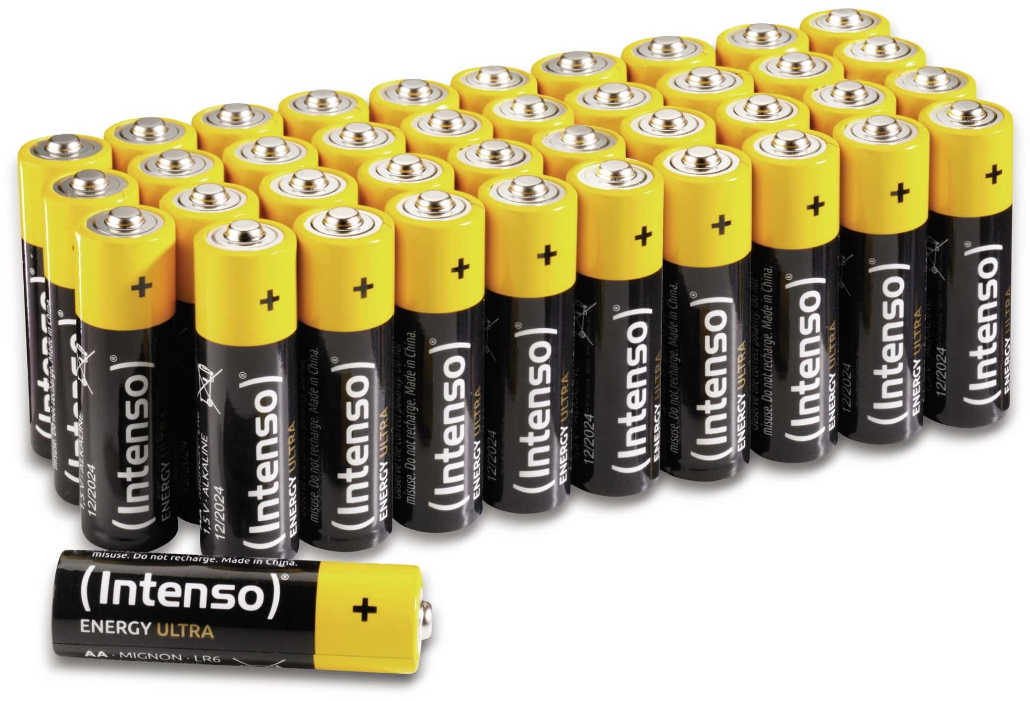 INTENSO Mignon-Batterie Energy Ultra, AA LR06, 40 Stück