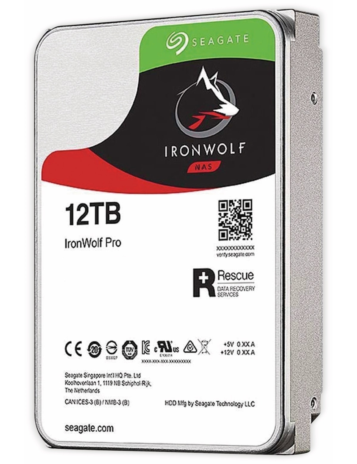 SEAGATE HDD IronWolf Pro ST12000NE0008, 12 TB, 3,5"