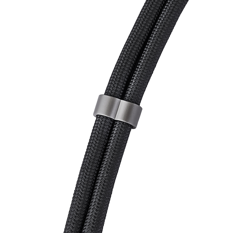 INTENSO USB-Kabel Lanyard USB-C 1,65m Schwarz