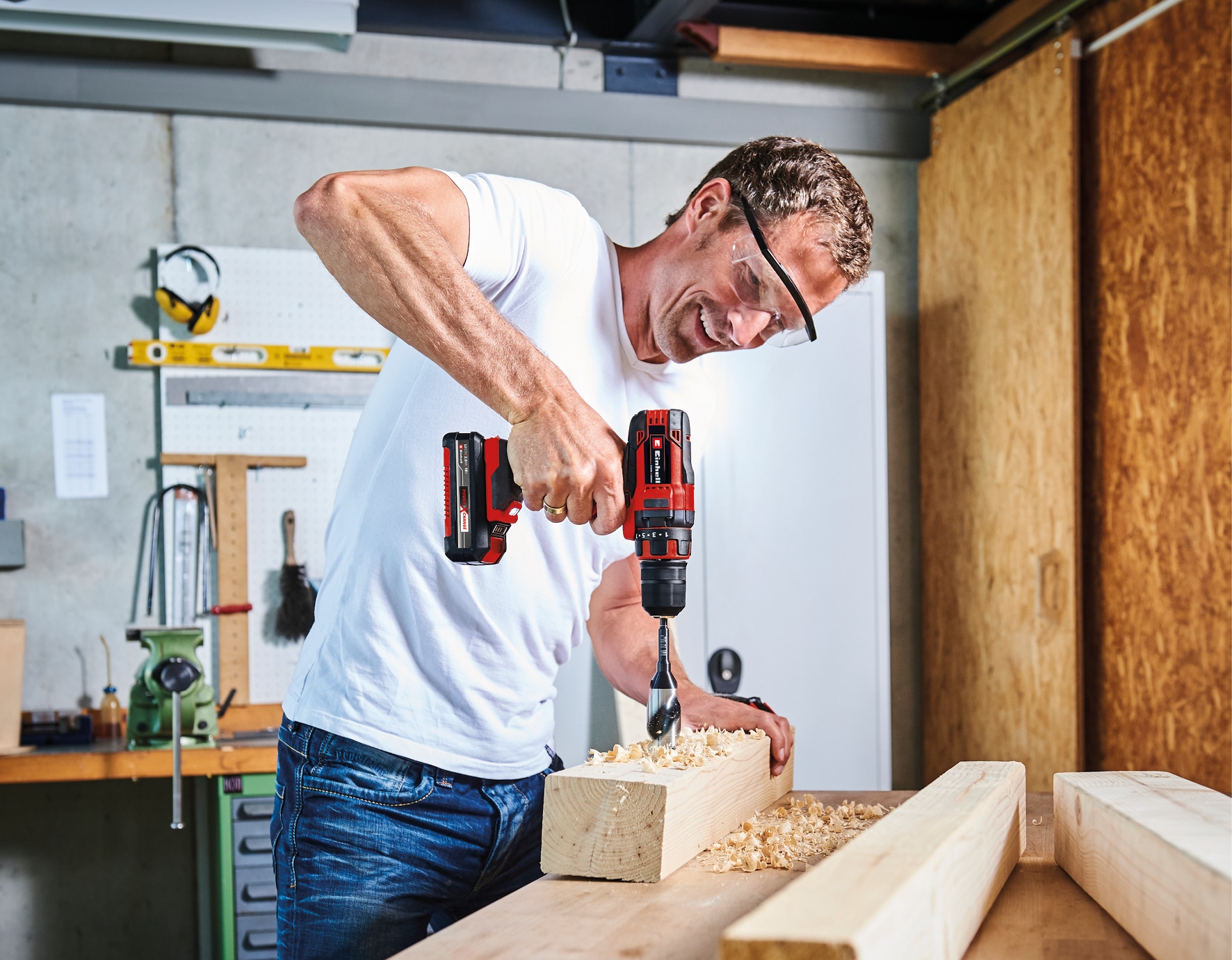 EINHELL Akku-Bohrschrauber TC-CD 18/35 Li Kit (1x 4,0 Ah)