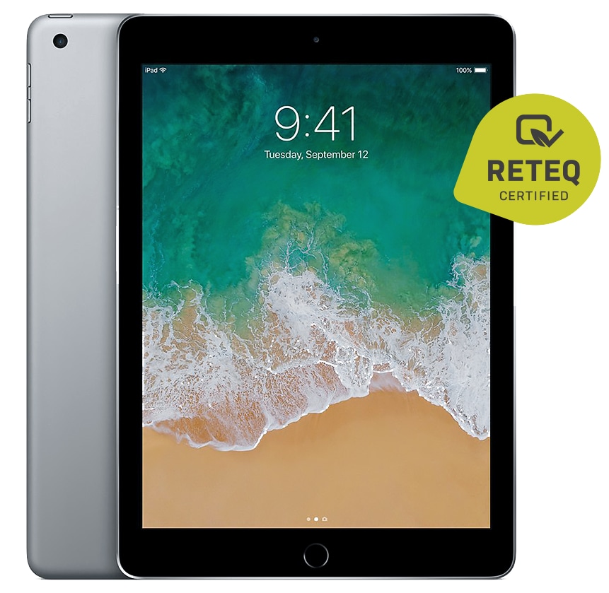 APPLE Tablet iPad 5, Wi-Fi, grau, 2 GB, 32 GB, refurbished