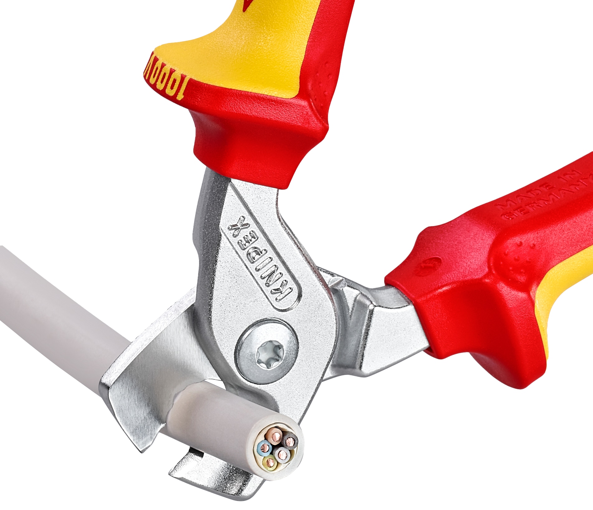 KNIPEX Kabelschere StepCut, 95 16 160, 160 mm