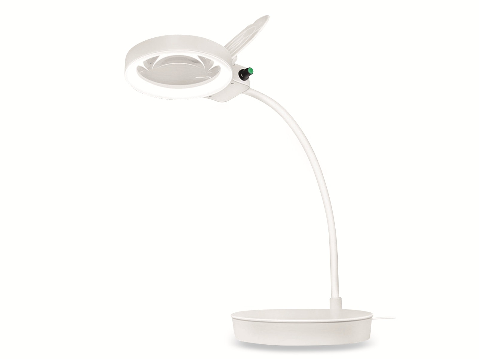 LOGILINK Lupenleuchte WZ0067, mit Standfuß, 8 + 36 Dioptrien, dimmbar