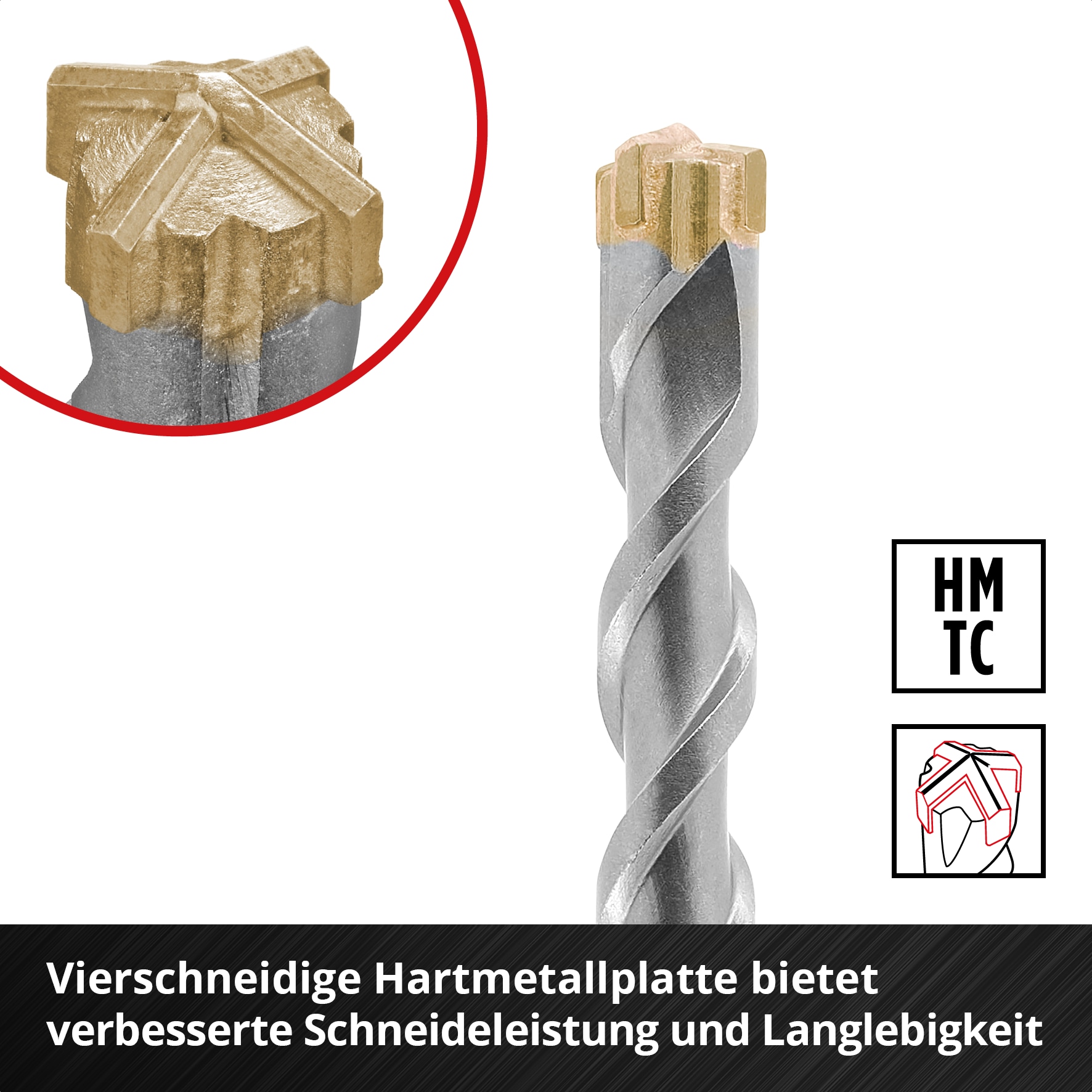 KWB SDS-Plus Hammerbohrer, 268314, 14x260 mm KWB SDS-Plus Hammerbohrer, 268314, 14x260 mm