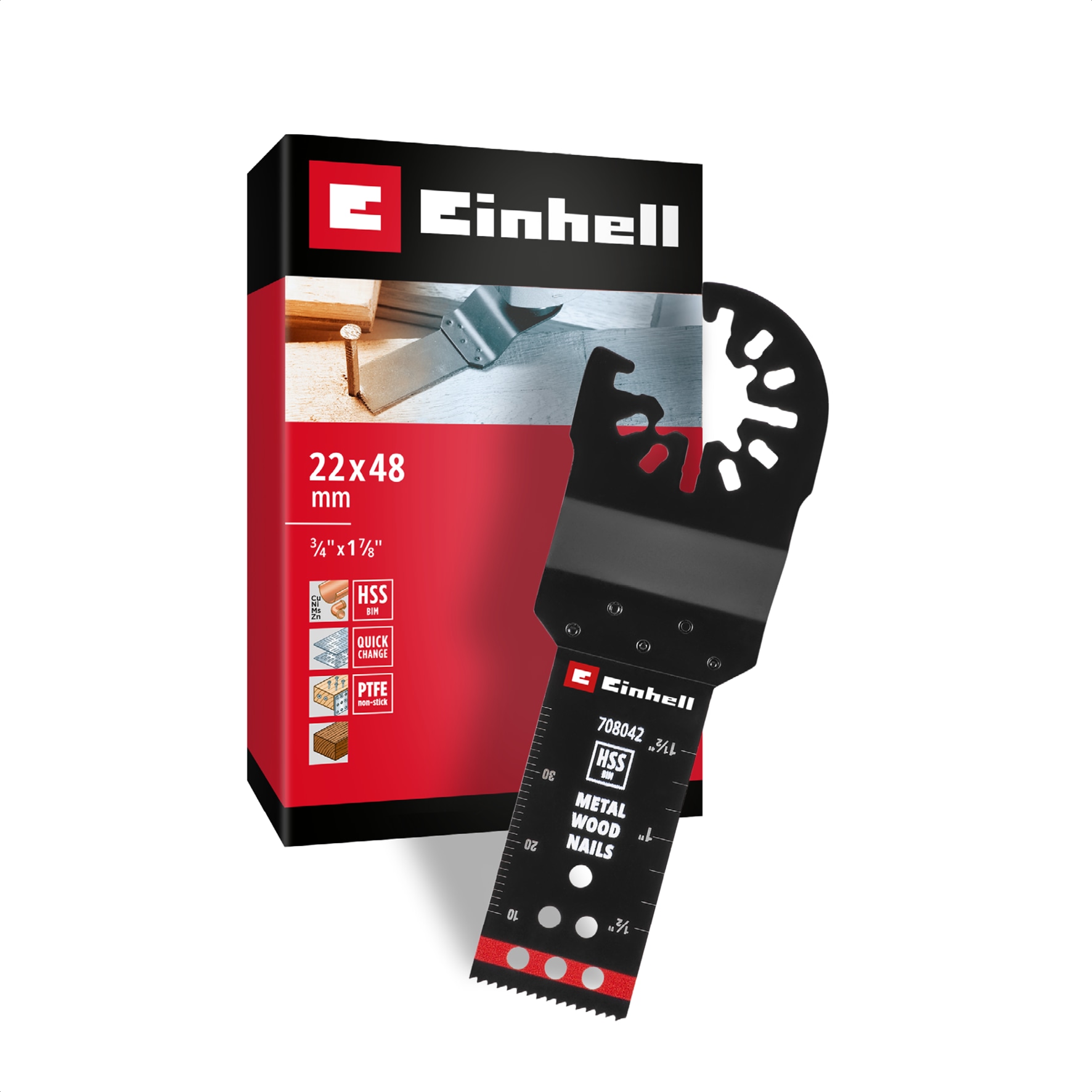 EINHELL Tauchsägeblatt, 708042, Bi-Metall, 22 mm EINHELL Tauchsägeblatt, 708042, Bi-Metall, 22 mm