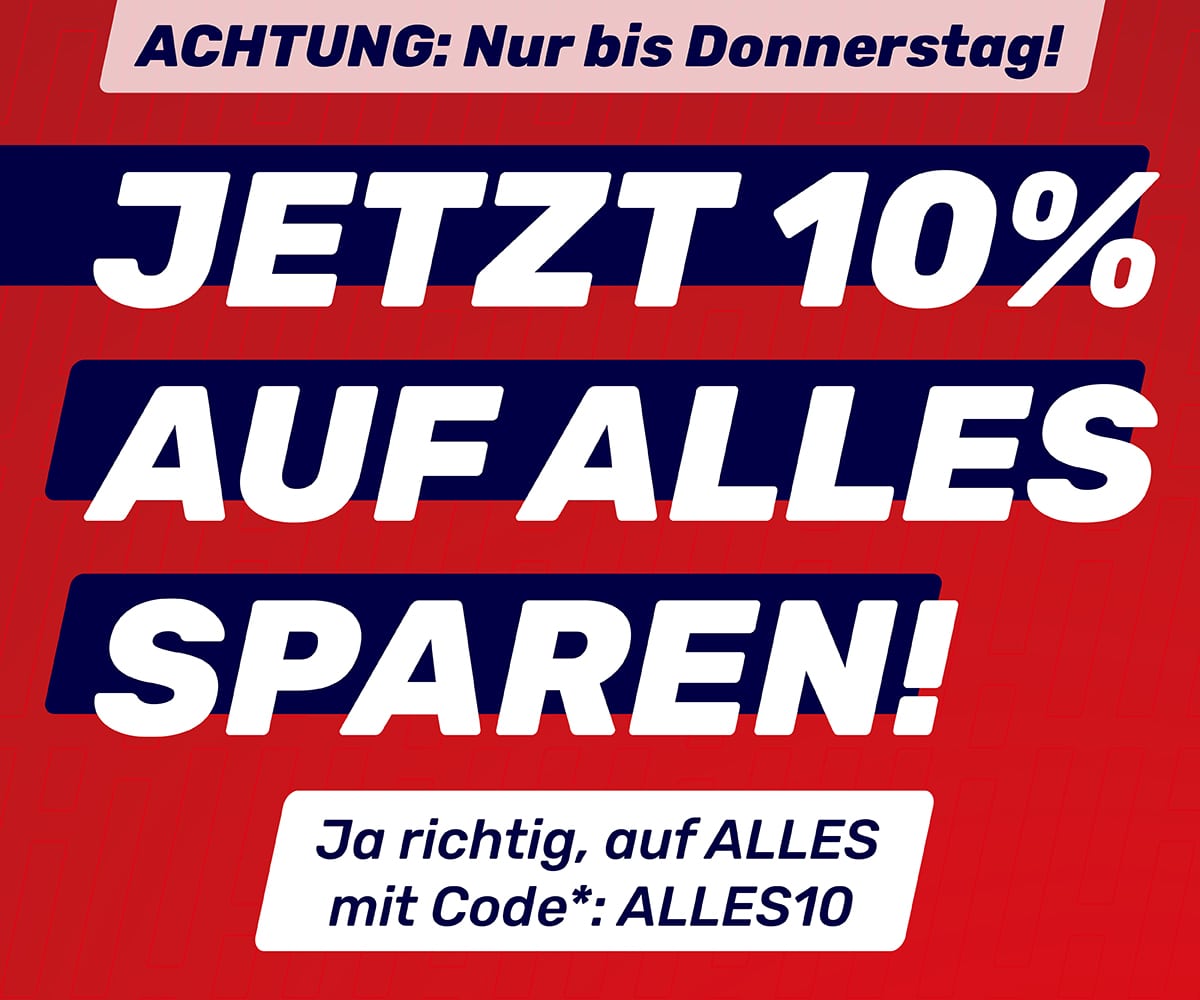 10% auf alles! 10% auf alles!