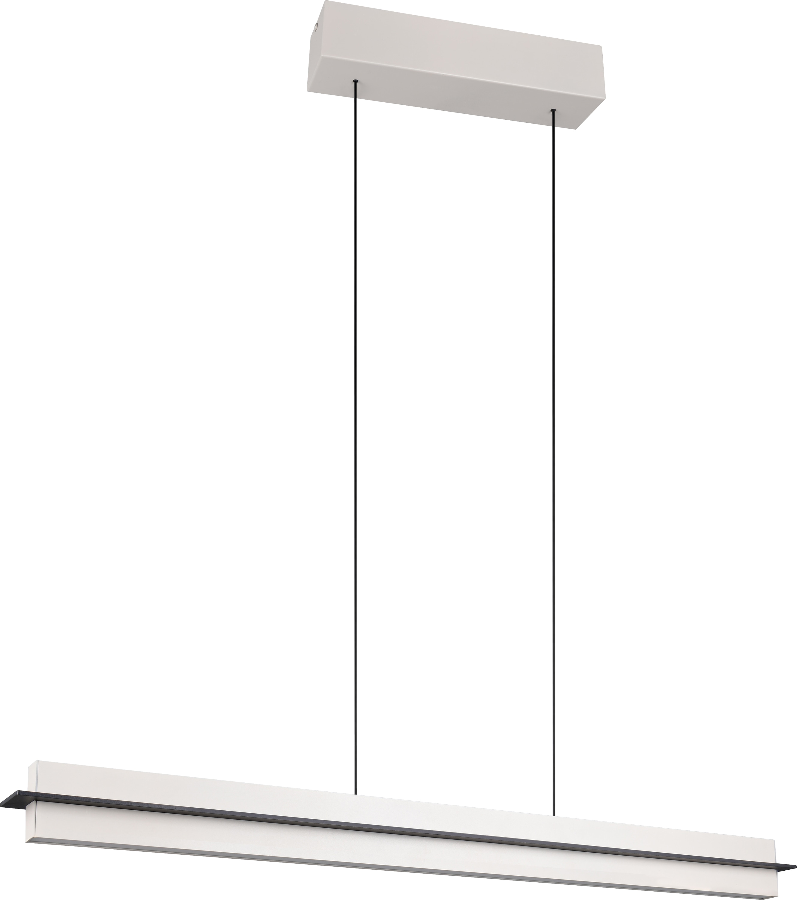 TRIO LED-Pendelleuchte EMERSON 346710176, 22 W, 2500 lm, grau