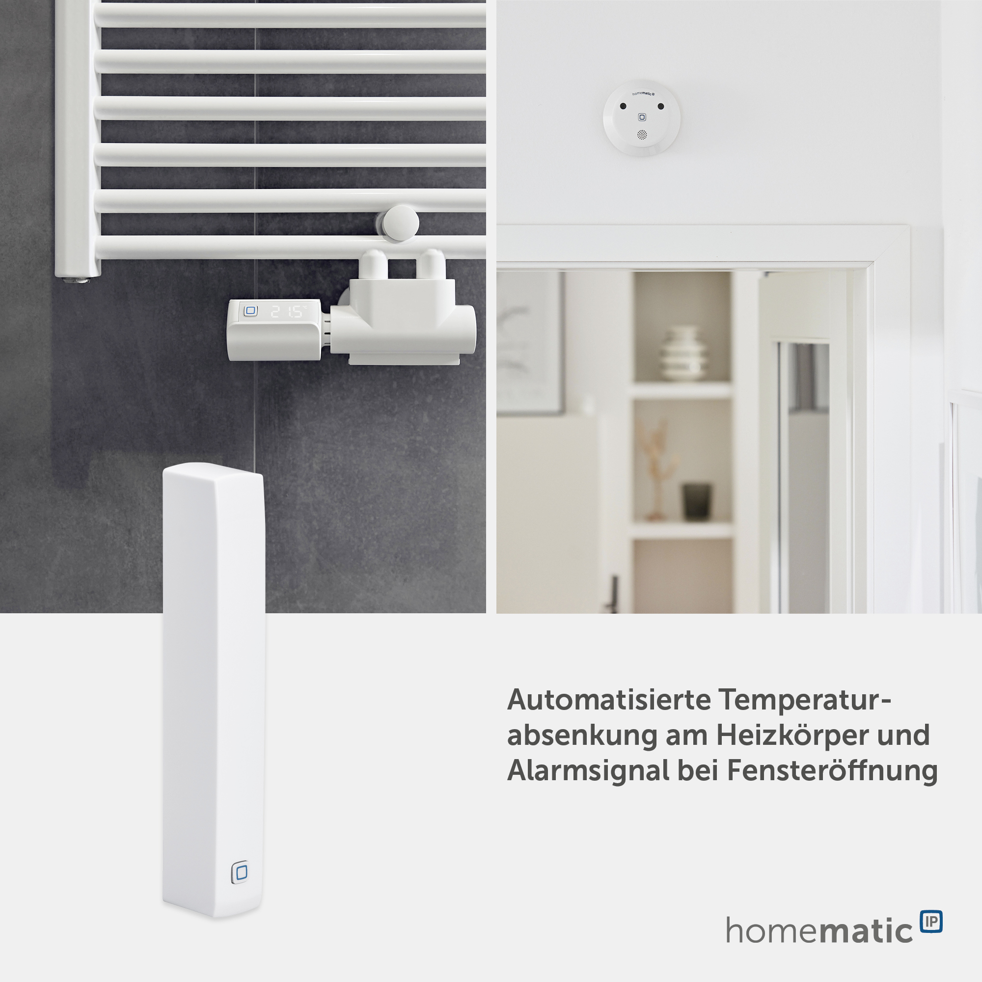 HOMEMATIC IP 157857A0, Fenster- und Türkontakt, optisch