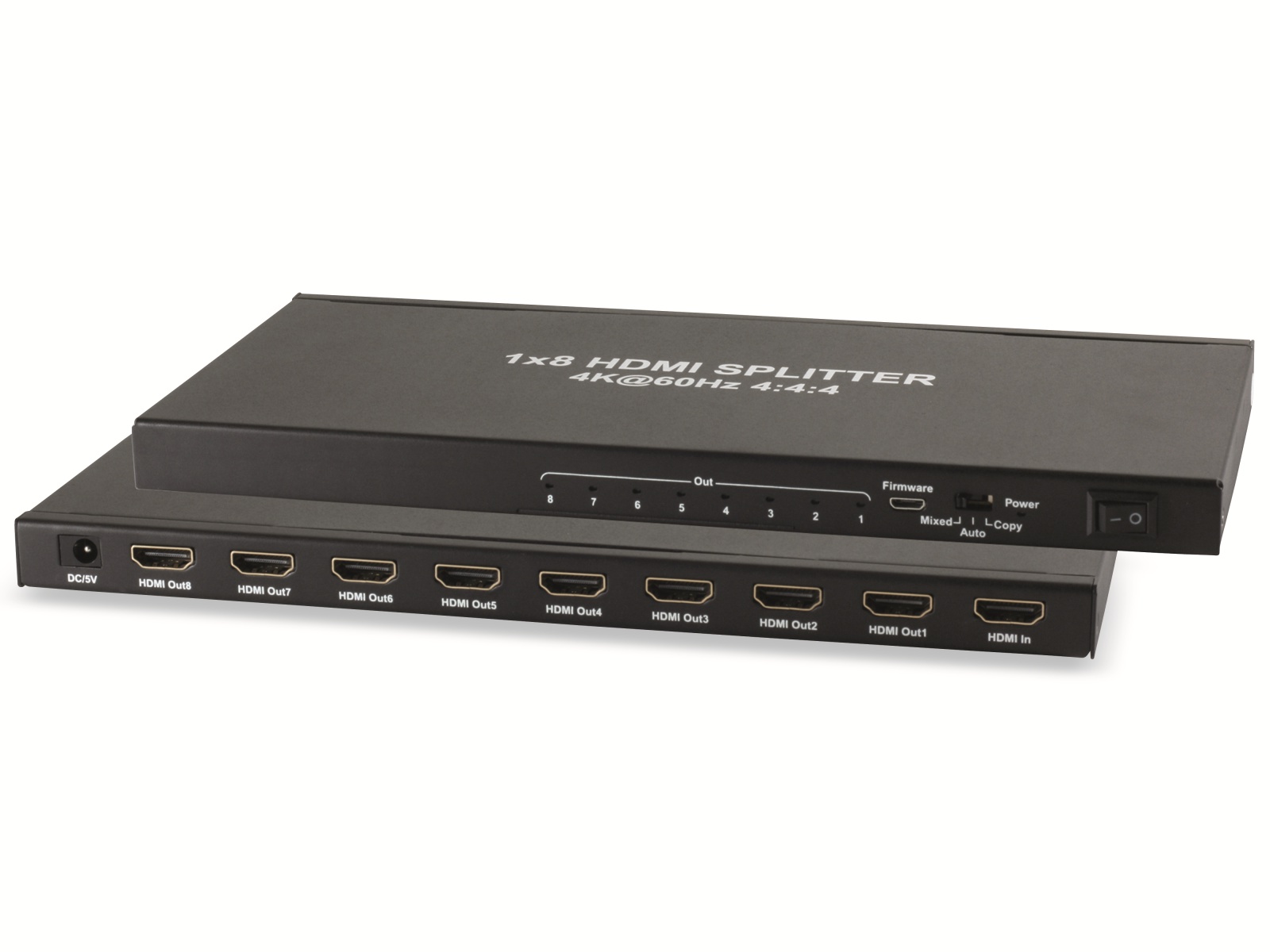 SMART-MULTIMEDIA HDMI-Verteiler 1x8, Metall, 4K60Hz SMART-MULTIMEDIA HDMI-Verteiler 1x8, Metall, 4K60Hz