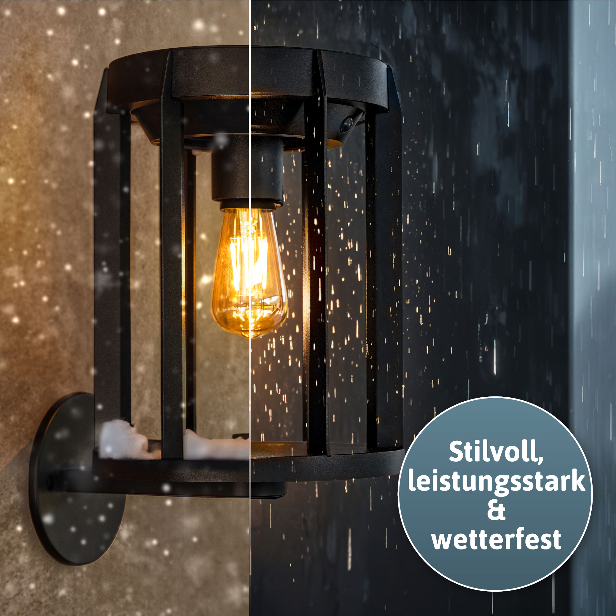 BRENDZ Solar LED-Tischleuchte, Vela & Ara, 100/500/1000 lm, 3000 K, IP65