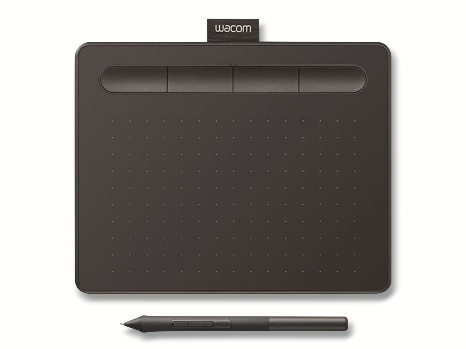 Wacom Grafiktablet Intuos S, 7", kabelgebunden, schwarz