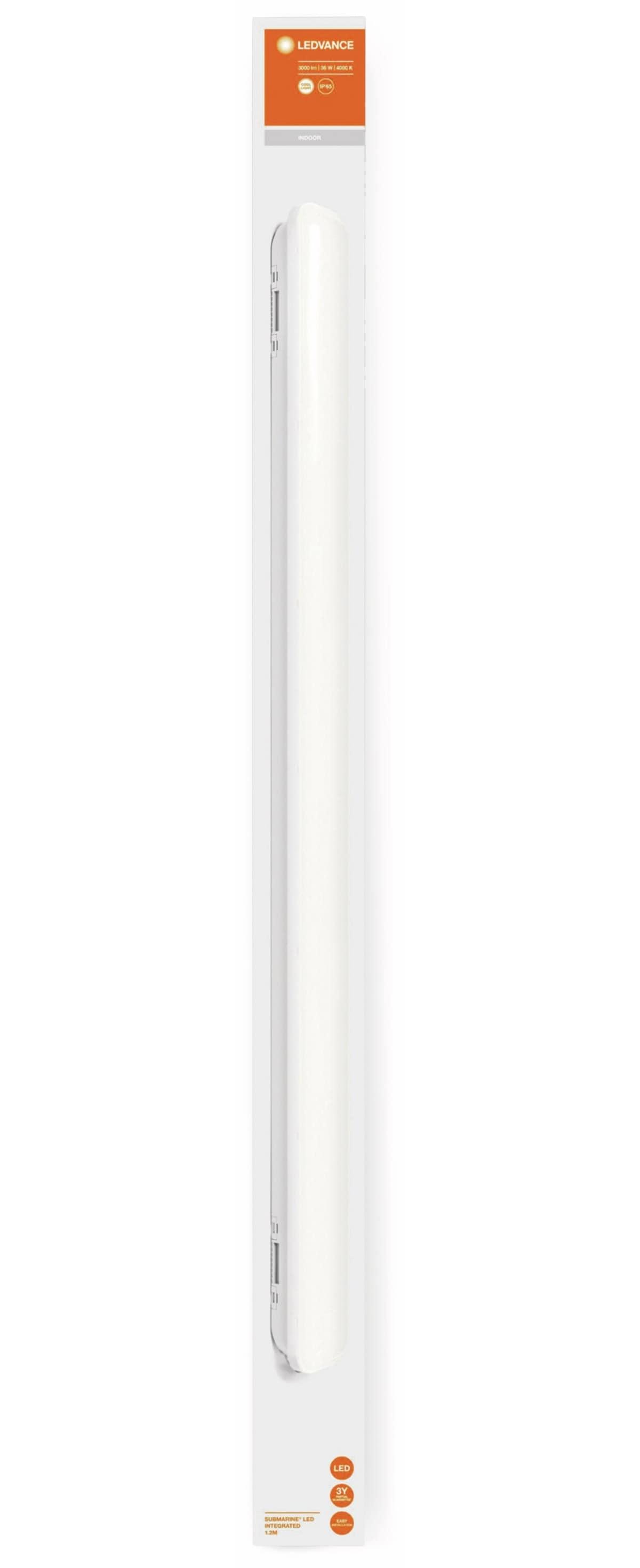 LEDVANCE Feuchtraumleuchte SubMARINE Integrated, 1,2 m, 36 W LEDVANCE Feuchtraumleuchte SubMARINE Integrated, 1,2 m, 36 W