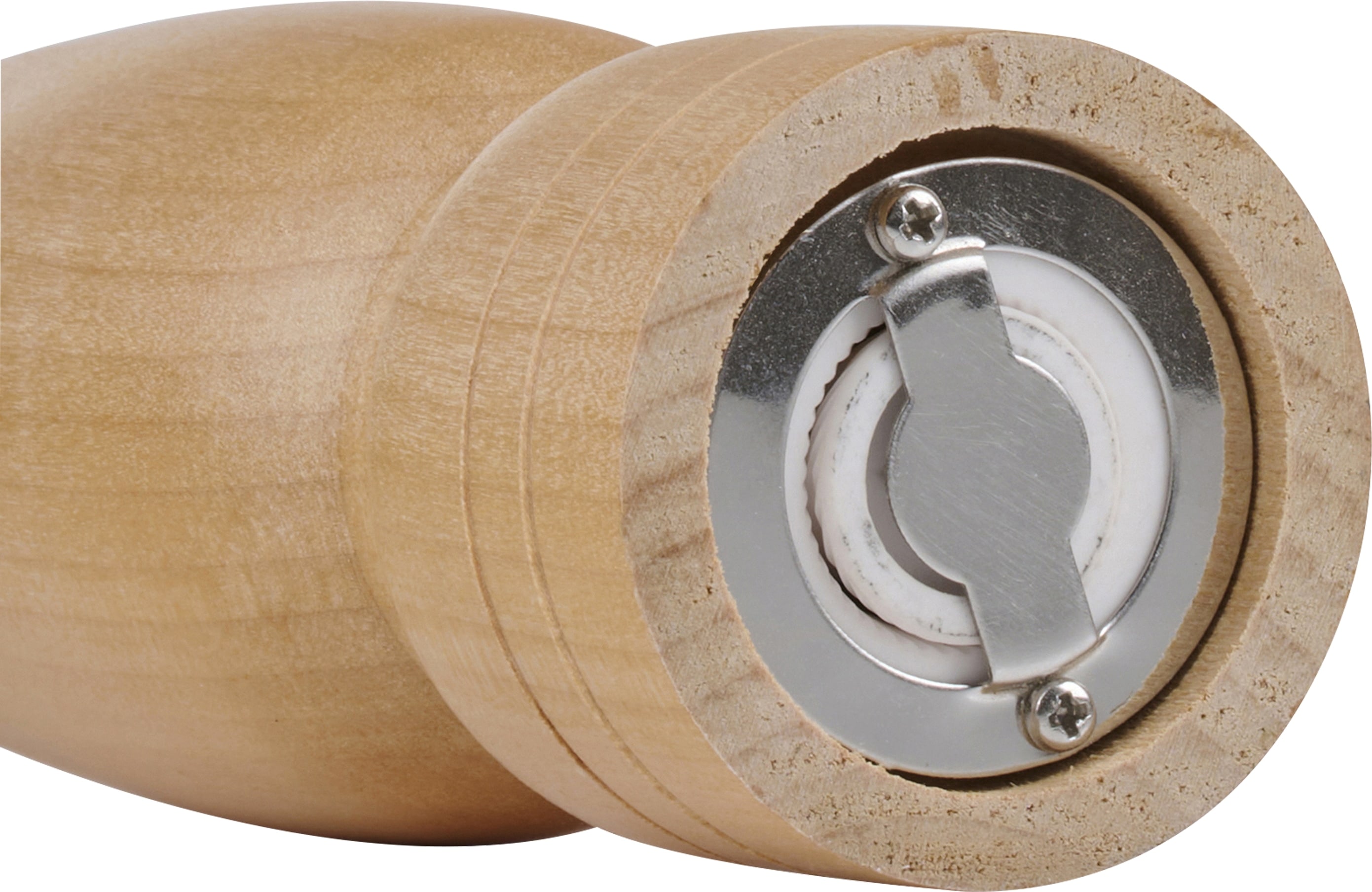 ALPINA Pfeffer- und Salzmühle Wood, verstellbares Mahlwerk, 25 cm hoch