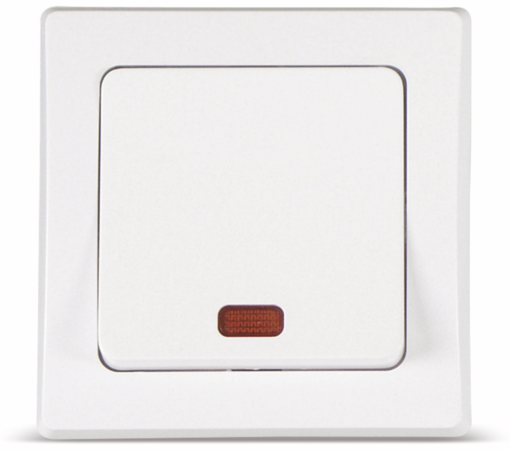 DELPHI Kontroll-Tastereinsatz, 230 V, 10 A, weiß DELPHI Kontroll-Tastereinsatz, 230 V, 10 A, weiß